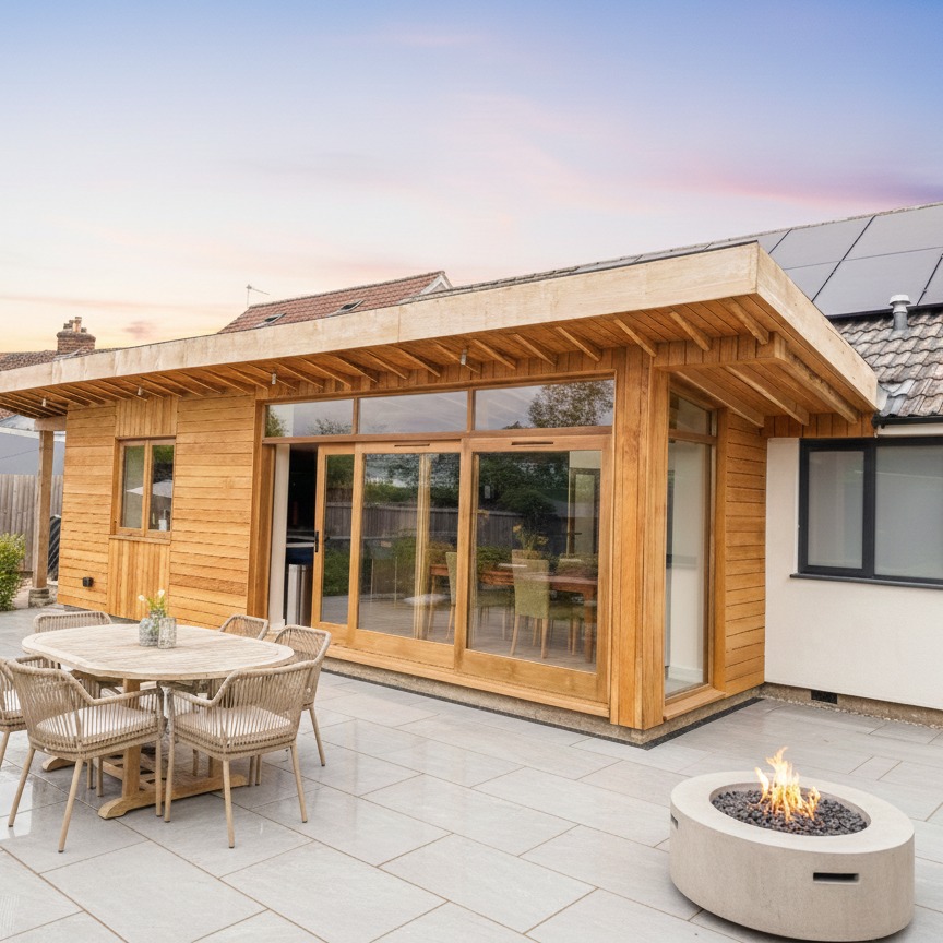 "A transformation we’re proud of" ✨ The words of a grateful client!
Last year we completed the extension and full renovation of this 3-bed bungalow in Frome — creating a brighter, more contemporary home while respecting the character of the original building.
The project included:
• A new timber-clad rear extension
• Reconfigured internal layout for modern family living
• Full refurbishment throughout
The warm natural timber, deep roof overhangs and large glazed openings help connect the home to the garden, creating a calm and inviting space for everyday living and entertaining.
It’s always rewarding to help unlock the potential in existing homes through thoughtful design and careful detailing — and even more so when clients share feedback like this:
"We could not have asked for better in terms of service, design and reassurance. You made the process as smooth as possible and we are grateful for your attention to detail… creating a home that we love."
We’re incredibly grateful to work with such fantastic clients.
#Architecture #HomeRenovation #ExtensionDesign #TimberCladding #Frome #ResidentialArchitecture @wearejamesyoung