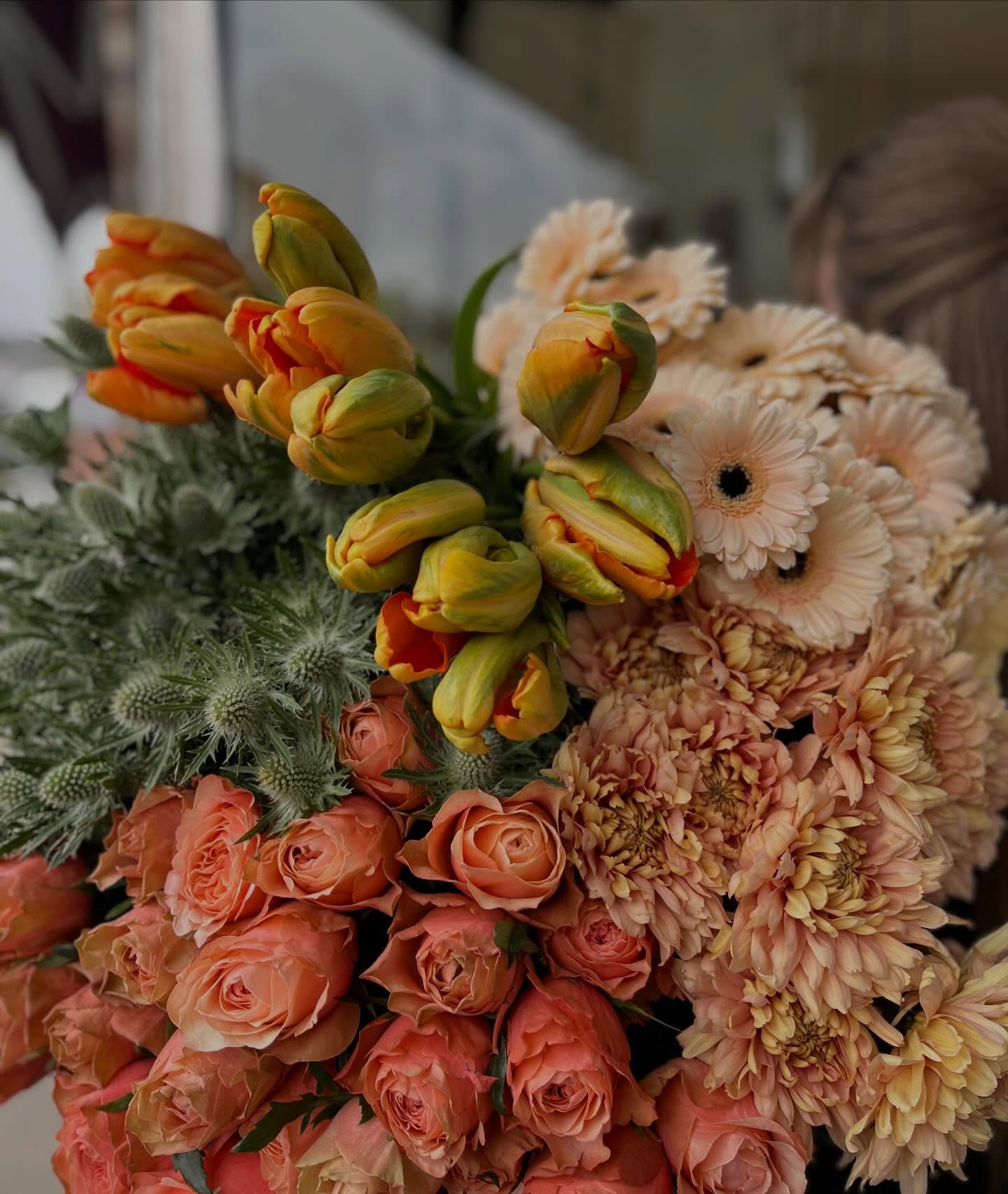 Nu har de kommit nya fina snitt blommor till helgen🤗