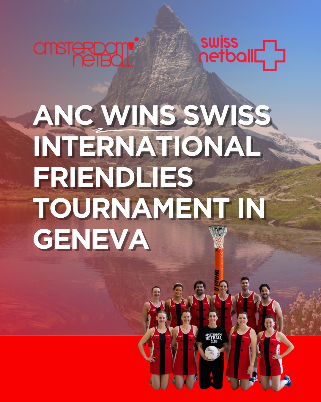πππ CONGRATS to our Geneva Team!! They played 6 games totalling 192 minutes of netball in 2 days and won the @swissnetball International Friendlies Tournament πͺβ€οΈπ