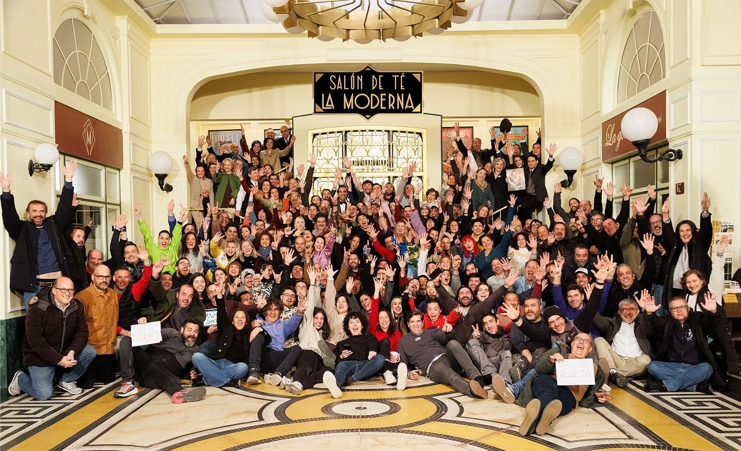 Un trocito de mi corazón… Casi 3 años sin publicar una foto por aquí, pero esta merecía quedarse. GRACIAS Team La Moderna ❤️