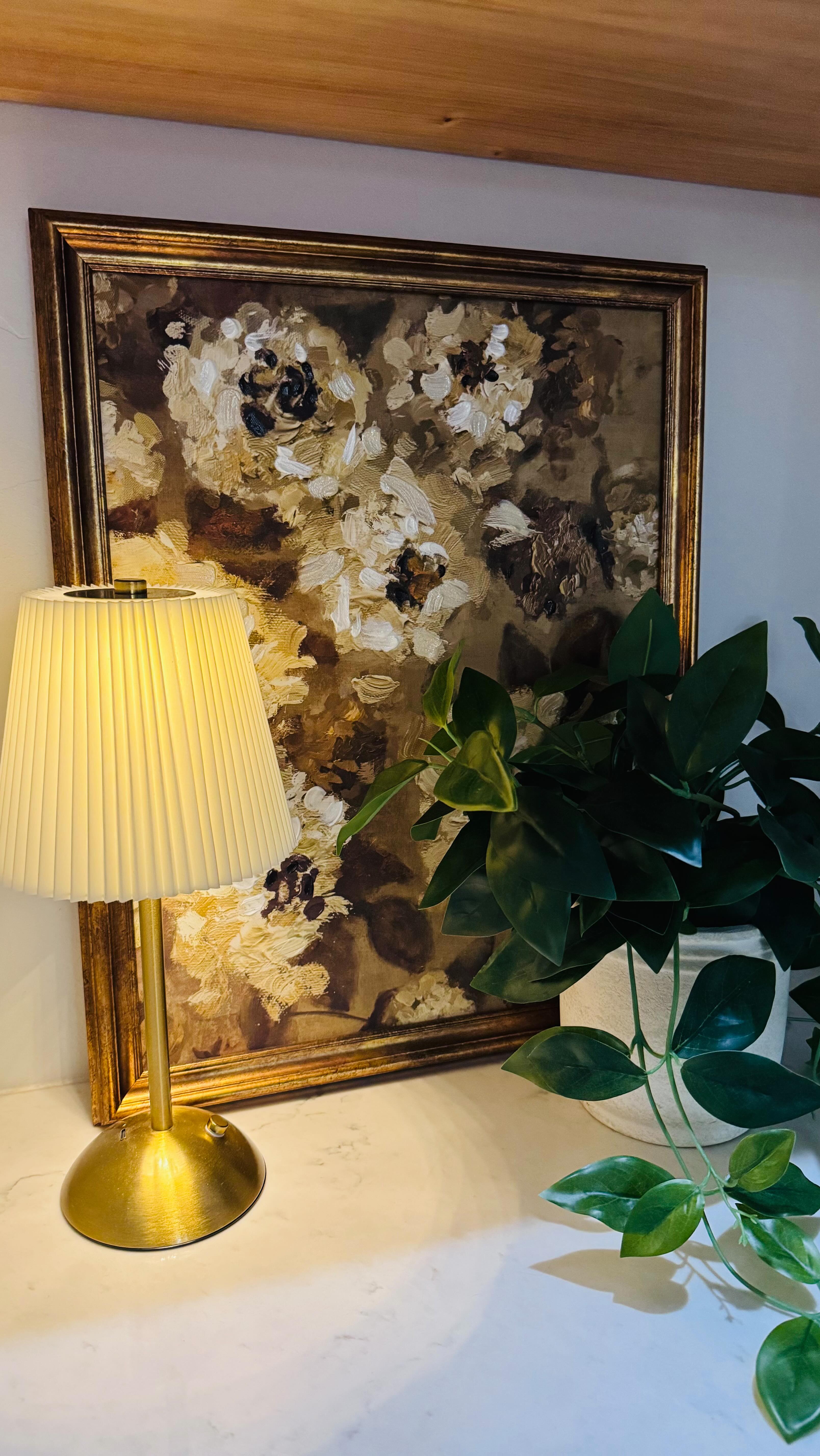 The best the lamp, if you do not have an outlet, but you wanna have a little bit of warm soft light in the evenings it really updates a built-in in a second and super affordable 
Comment LAMP below to receive a DM with the link to this post on my LTK ⬇ https://liketk.it/5RyFh #ltksalealert #ltkhome