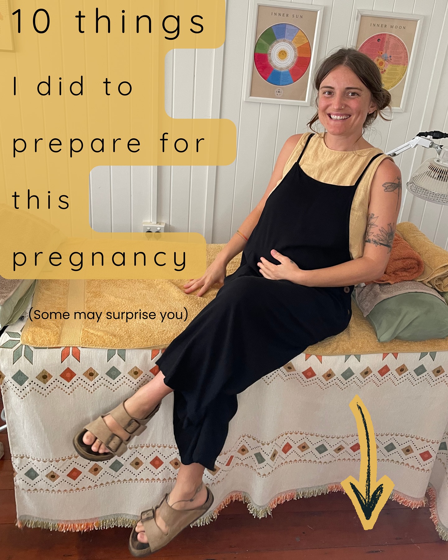 1. Gave up coffee & alcohol. Probably a fairly obvious one, seems easy now but in the start it was a real challenge. When I’m on the coffee train i am on & enjoy everything about it. I cut way back, transitioned to decaf & then went completely off it when i fell pregnant. Still enjoying an Earl grey in the morning. Alcohol is much easier for me to go without.
2. Started couples counselling. It felt important for me to have a third party help Nick & I move through some reoccurring issues. We had a great session with some Daoist intimacy coaches & then found a psychologist to continue with.
3. Lived cyclically. I’ve been doing this for years now. Eating according to my inner season. Having two days off movement & avoiding swimming/ washing my hair first two days of bleed.
4. Dropped a day of work. Since opening my business in 2022 I was going pretty hard: seeing maximum clients per week I had capacity for, running workshops, teaching yoga, community clinic, studying Compassionate Inquiry, learning overseas. I love it all, yet knew I needed to create more space for slowness leading up to conception in 2025. Remarkably it still felt like a busy year, though I had more time for my pottery, family & garden. I did also need more room to be able to complete the Compassionate Inquiry mentorship program.
5. Ate three warm meals everyday. I’ve been in this habit for a good while now. Cooked foods with a focus on protein has been a priority. On occasion raw foods come into my diet & when they do I aim to ingest them at room temp. In Chinese medicine warmth is vital for conception, as is enough Blood & Qi to support pregnancy.
*** CONTINUED IN COMMENTS