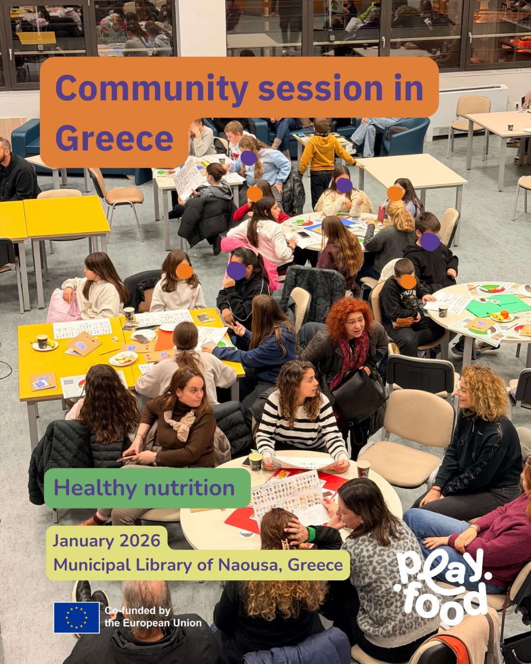 The first community session in #Greece, held at the Municipal Library of Naoussa, took place at the end of January.
The room was full of #students and their parents, along with the teachers of Galakeia Primary School and the @eduquest.gr team.
Co-Facilitated by Despoina Papadopoulou, a nutritionist, the group learned in a fun and interactive way about #healthy #food and its impact on our health.
There were activities for both #parents and students, and each group presented their results to the audience, making it an engaging evening of learning and fun.
The audience’s impressions were very positive, and everyone is looking forward to the upcoming events!
➡️Stay up to date by subscribing to our newsletter.
Link in Bio!