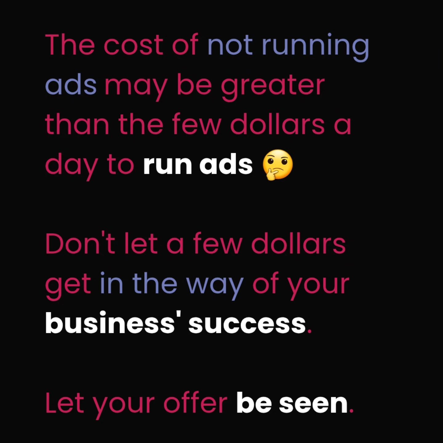 What's stopping you? 👉 Reach out. Learn more.
www.digitalfrogging.com
#facebookads #businessgrowth #paidads #beseen #makesales #bookservices #makemoremoney