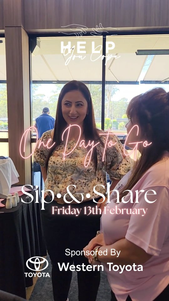 ✨ IT’S TOMORROW ✨
Our very first Help You Cope event for 2026 is here, and we are so excited to welcome our carers back for another year of connection and support 🩷
☕ Sip & Share
📅 13 February 2026
📍 Leaps & Bounds OT
Unit 101B, Greenway Plaza
1173–1187 The Horsley Drive
Wetherill Park
A safe and understanding space to pause, exhale, and connect with carers who truly understand the journey.
If you have registered, we cannot wait to see you. If you have been thinking about coming along, there is still time to secure your spot.
A heartfelt thank you to @western.toyota and @leapsandboundsot for their generous support in making this event possible. Your partnership means so much to our carer community 🩷
Here’s to continuing our supports, strengthening our community, and walking alongside you throughout 2026.
💌 Visit helpyoucope.com.au for events, resources, and ongoing supports.
#HelpYouCope #CarerCommunity #SipAndShare #AutismCarers #SupportForCarers