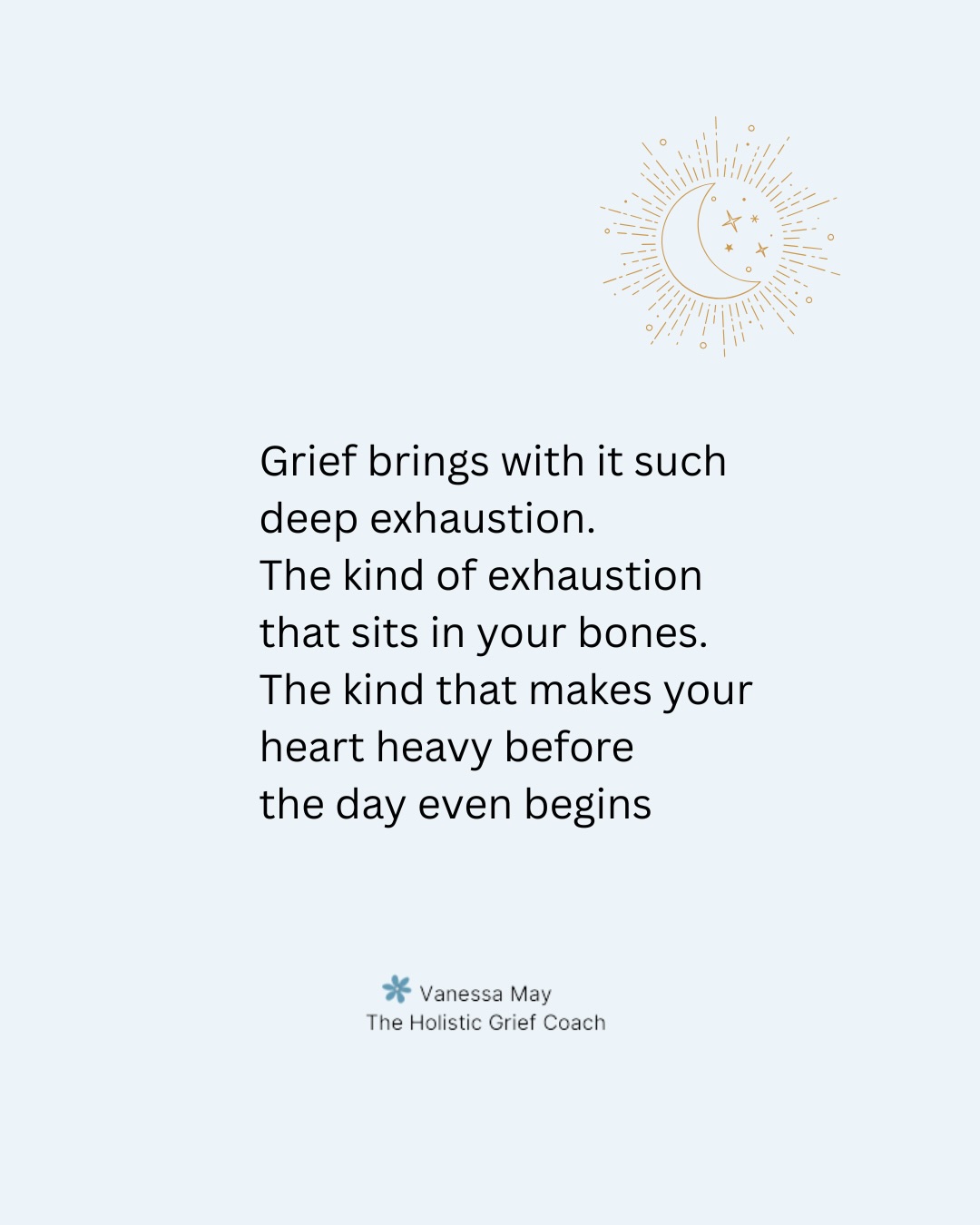 It’s hard to see the light when grief feels heavy and you feel so drained and exhausted by it - but the days when you’re unable to see the light are the ones where you will need to believe in it most 🩵
If this post resonates, please share, save, like and follow 🕊️
.
#griefisexhausting ##griefawareness #bereavedmum #widow