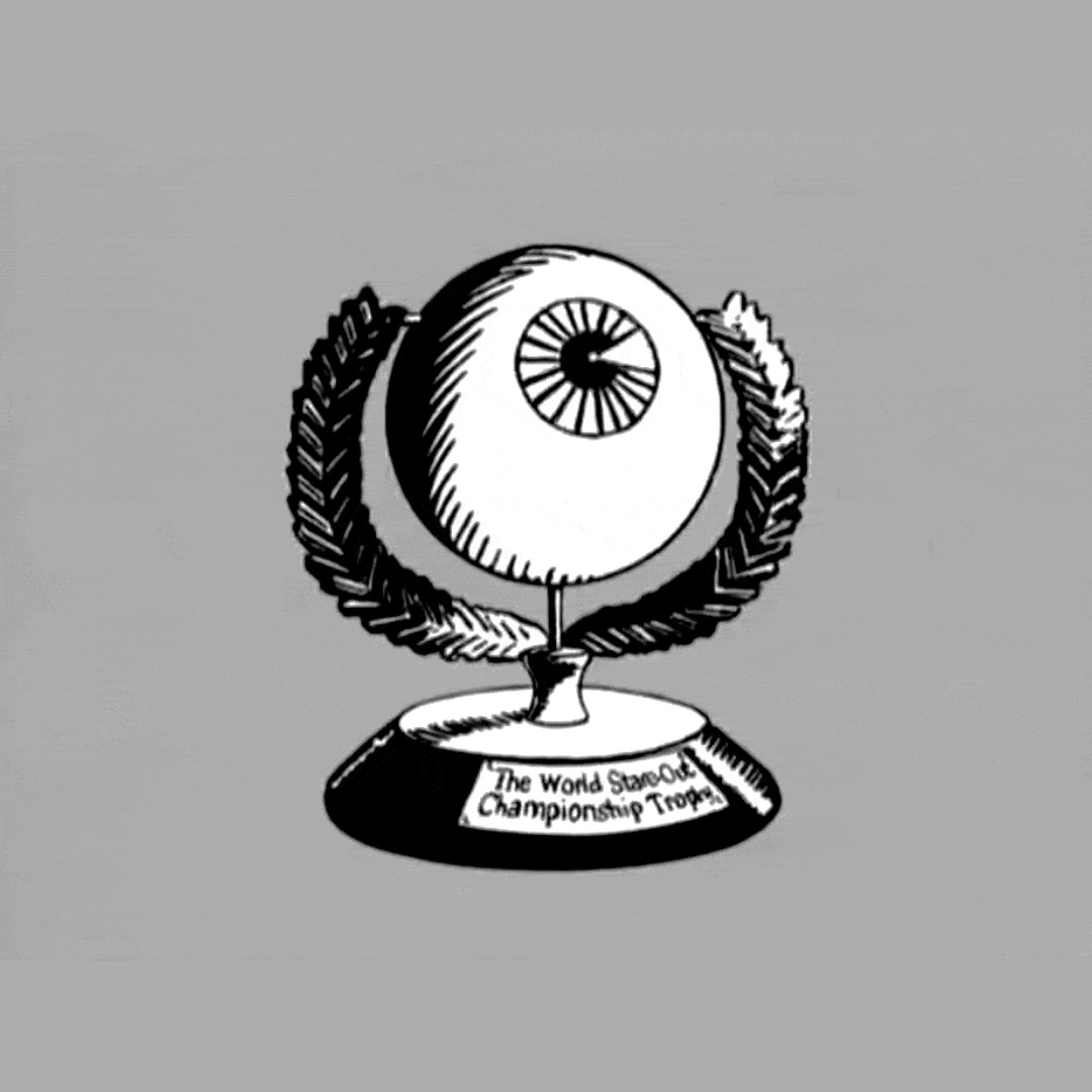 In honour of @wondermasher we might even have a stare out competition ourselves on Wed 11th Feb.