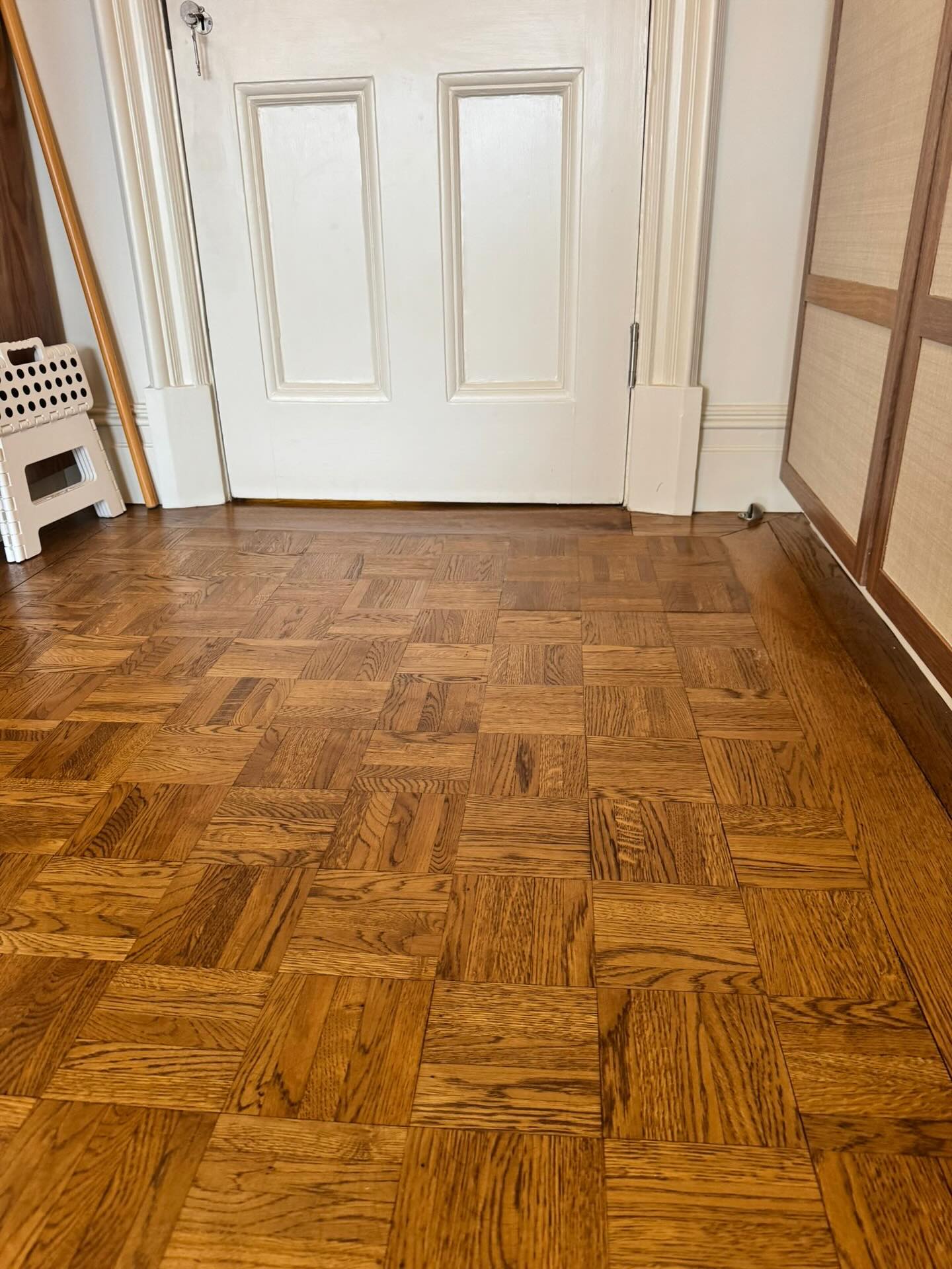 Replaced boards, perfectly blended. ✨ New flooring doesn’t have to stand out.
This stain & refinish brought everything back into harmony. Same tone, same warmth, same flow. No shortcuts, just careful colour matching and a clean, seamless finish.
Swipe to see the transformation 👀
When it blends this well, you know the job was done right. 🪵🔥
#FloorRefinishing #StainMatch #SeamlessRepair #HardwoodFloors #beforeandafter