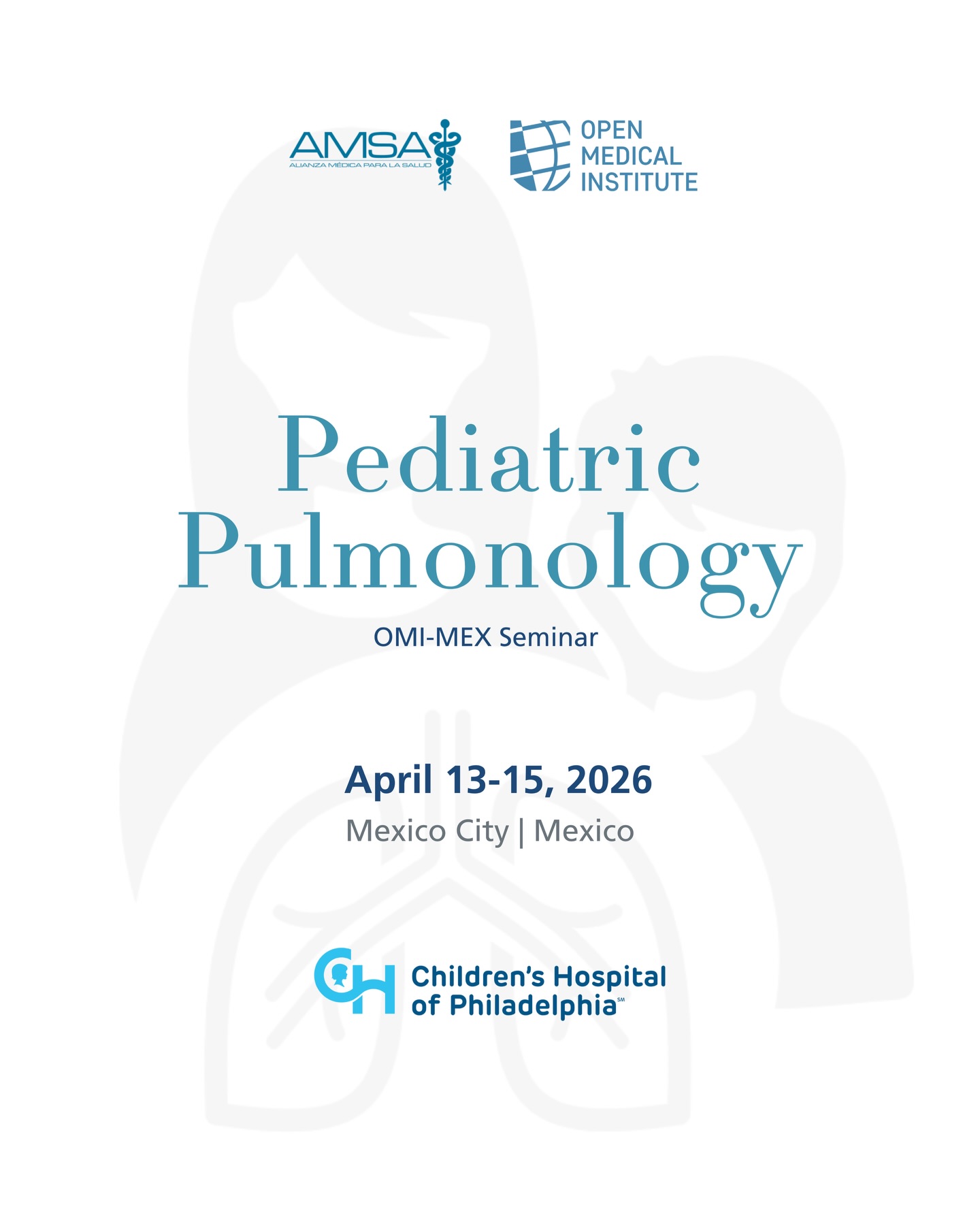 La convocatoria para nuestro próximo Seminario OMI-MEX con el Children’s Hospital of Philadelphia: Medicina de Urgencias Pediátricas ya está abierta.
🗓️ Del 27-29 de abril 2026
Aplica antes del 16 de marzo del 2026
🔗 Link en bio.