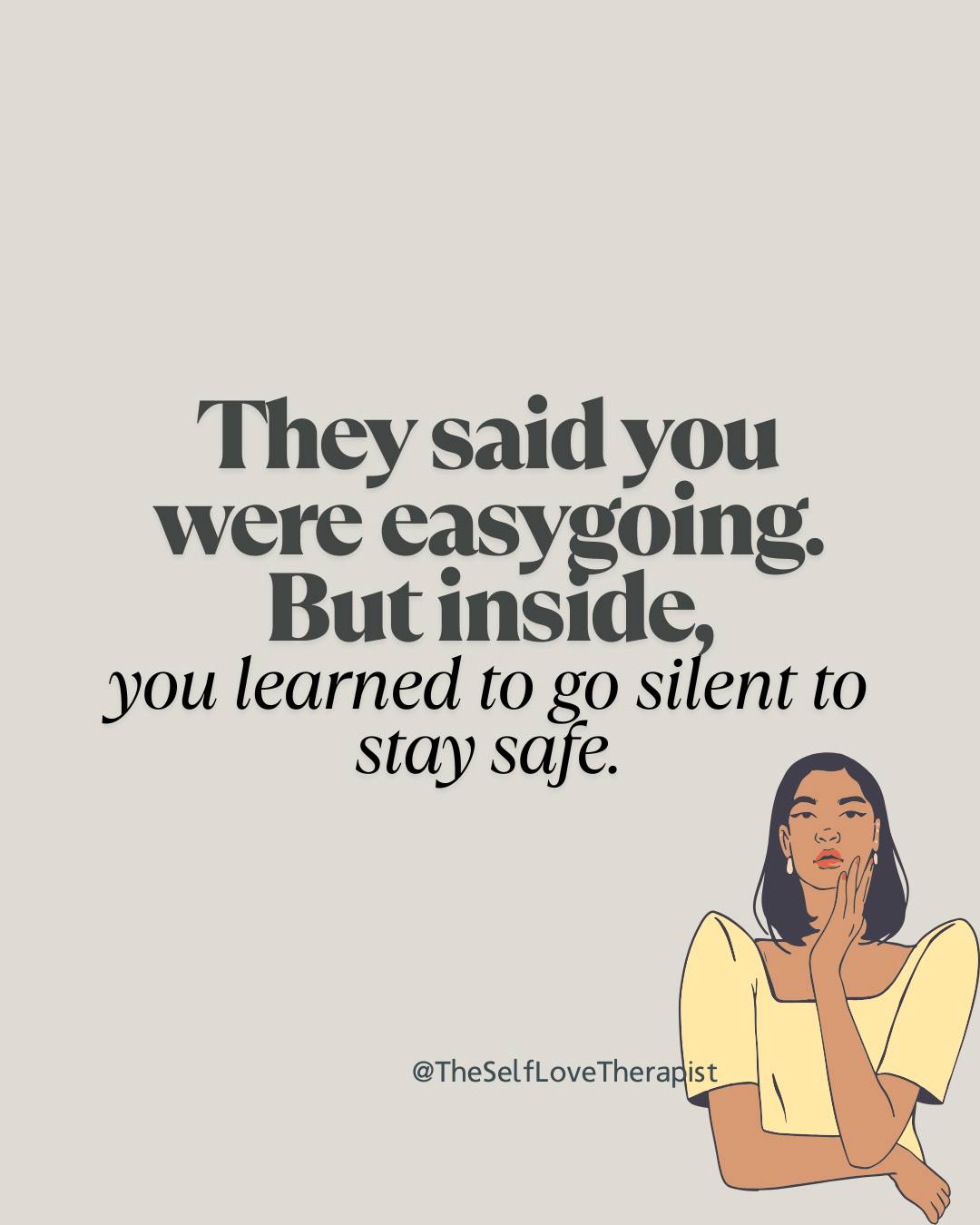 Being called “chill” or “easygoing” often has a backstory.
For many people, that steadiness formed in environments where emotions weren’t welcomed. You may have been told you were too much. You may have learned that pain passed unnoticed. You may have lived around chaos where staying quiet felt like the safest option available.
Your nervous system adapted. It learned how to go still. How to dampen feelings. How to keep things manageable inside so nothing spilled out and caused more harm. That calm helped you get through.
Those patterns can linger. Emotional numbness can settle in quietly, shaping how you connect, how close you let people get, and how much joy or intensity you allow yourself to feel. It can make life feel flat, even when things look “fine” on the outside.
Therapy offers a slower, kinder process. You begin to notice sensations again. You find language for emotions at a pace your body can tolerate. Trust builds, both with yourself and with others, so feeling no longer equals danger.
You deserve a life with texture.
You deserve connection that meets you where you are.
You deserve relationships that can hold your full emotional range.
💛 If this resonates, you’re welcome to share in the comments. Do you notice yourself going quiet or numb when emotions start to rise?
📌 Save this for the days you catch yourself saying, “I’m fine,” when there’s more underneath.
#EmotionalNumbness #TraumaHealing #RelationalTherapy #SystemicTherapy #ChildhoodTraumaHealing #MentalHealthAwareness #HealingJourney #TherapyForTrauma #InnerChildHealing #TheSelfLoveTherapist