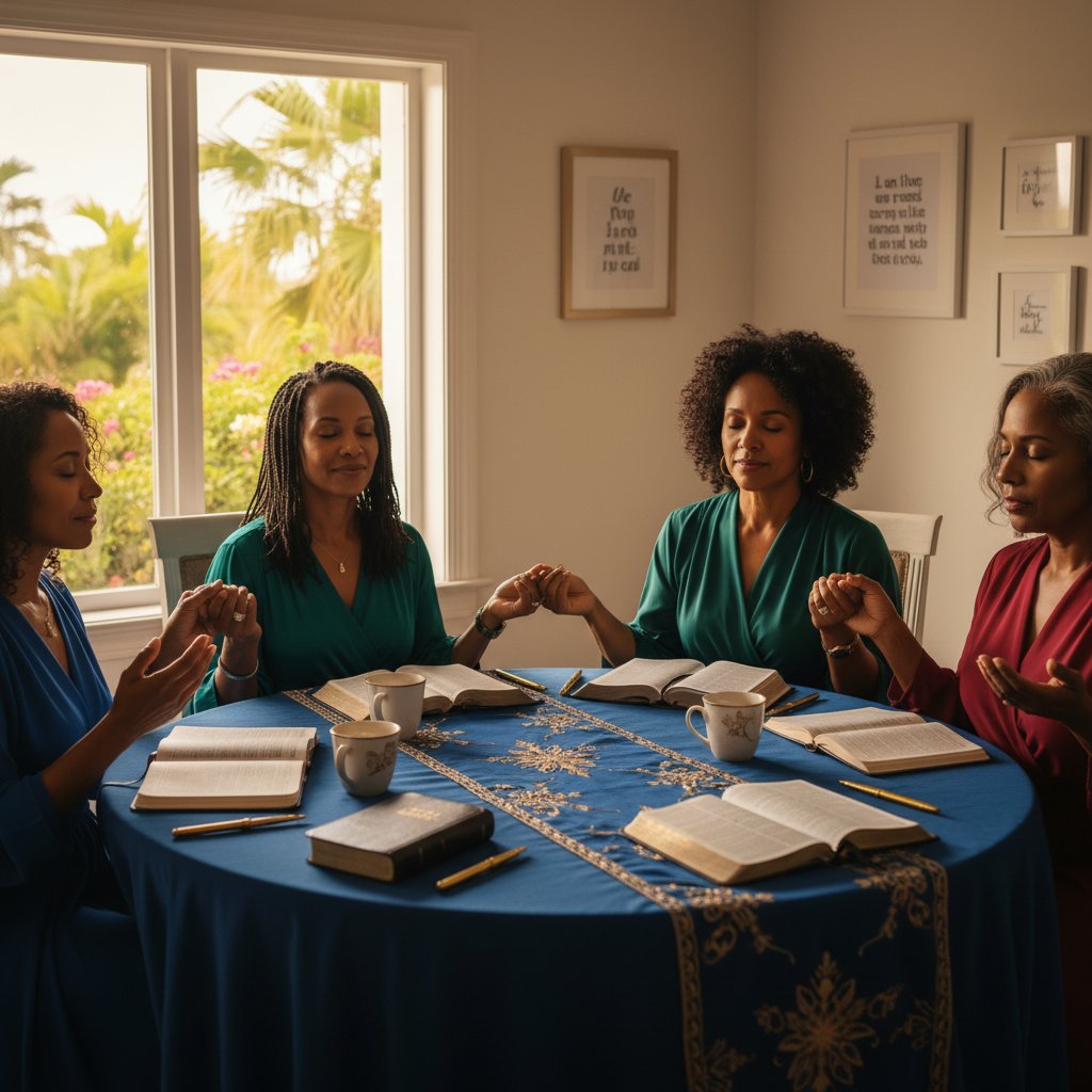 Ever wonder what fuels our prayer life? Step inside a sunrise gathering where faith and friendship meet. Every page turned, every hand joined, prepares us to lift each other higher. Want a seat at the table? Scan the code and let’s pray with purpose. "Where two or three gather, there am I."