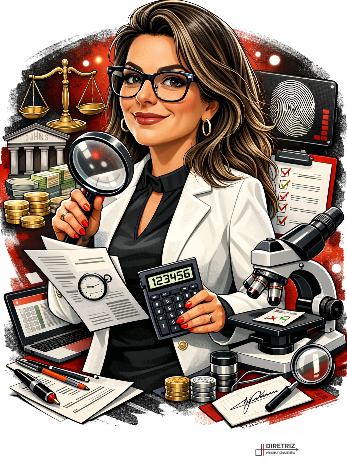 Eu segundo o Chat GPT…
Como o ChatGPT me vê: uma mente pericial em modo “alta precisão”.
Lupa na prova, calculadora na conta e um radar ligado para cada detalhe que pode mudar o resultado do processo. Entre números, documentos e prazos, eu transformo tese em critério, critério em método e método em segurança técnica.
Perícia trabalhista • financeira/bancária • grafodocumentoscopia
Diretriz Perícias & Consultoria
#Perícia #AssistênciaTécnica #CálculosJudiciais #PeríciaTrabalhista #PeríciaBancária Grafotécnica ProvaTécnica LiquidaçãoDeSentença ConsultoriaTrabalhista DiretrizPerícias