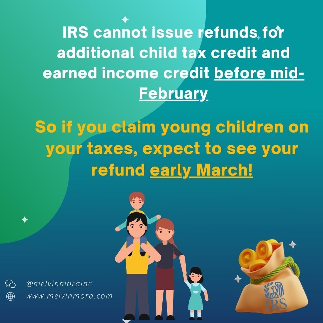 IRS is still behind from the last two years of the pandemic. Please be patient this year, especially if you are getting those big tax credits!