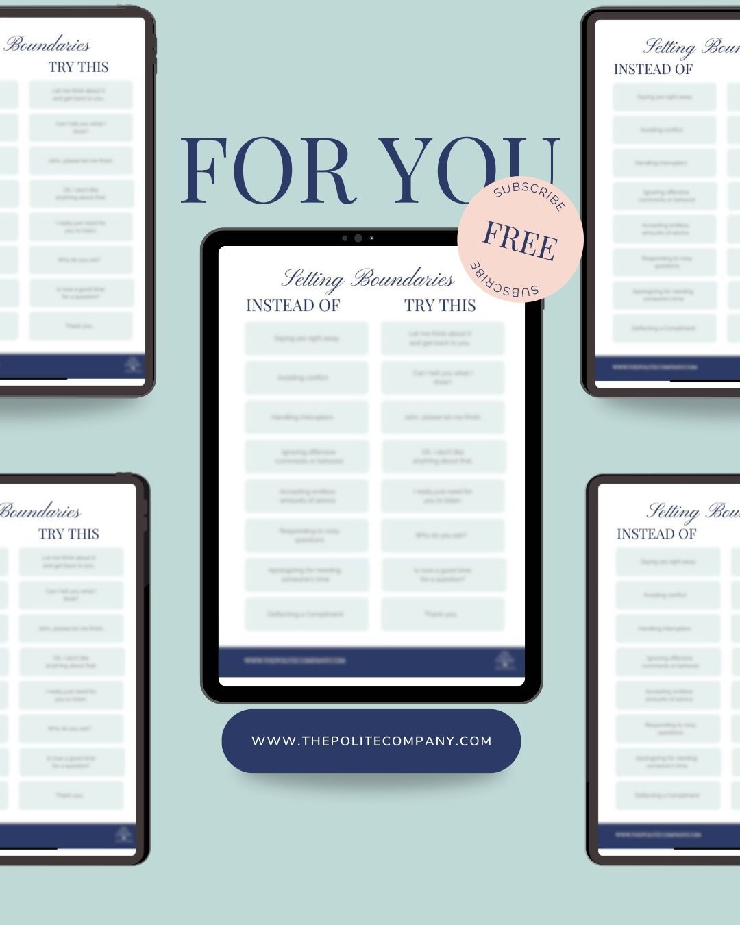 Boundaries help you say what you mean without feeling awkward.
Subscribe to my website and get this month’s boundary guide sent straight to your inbox. It includes ready-to-use scripts for everyday moments.
Head to the link in my bio so you are ready when the moment comes.
#ThePoliteCompany #EtiquetteTips #MannersMatter #Boundaries