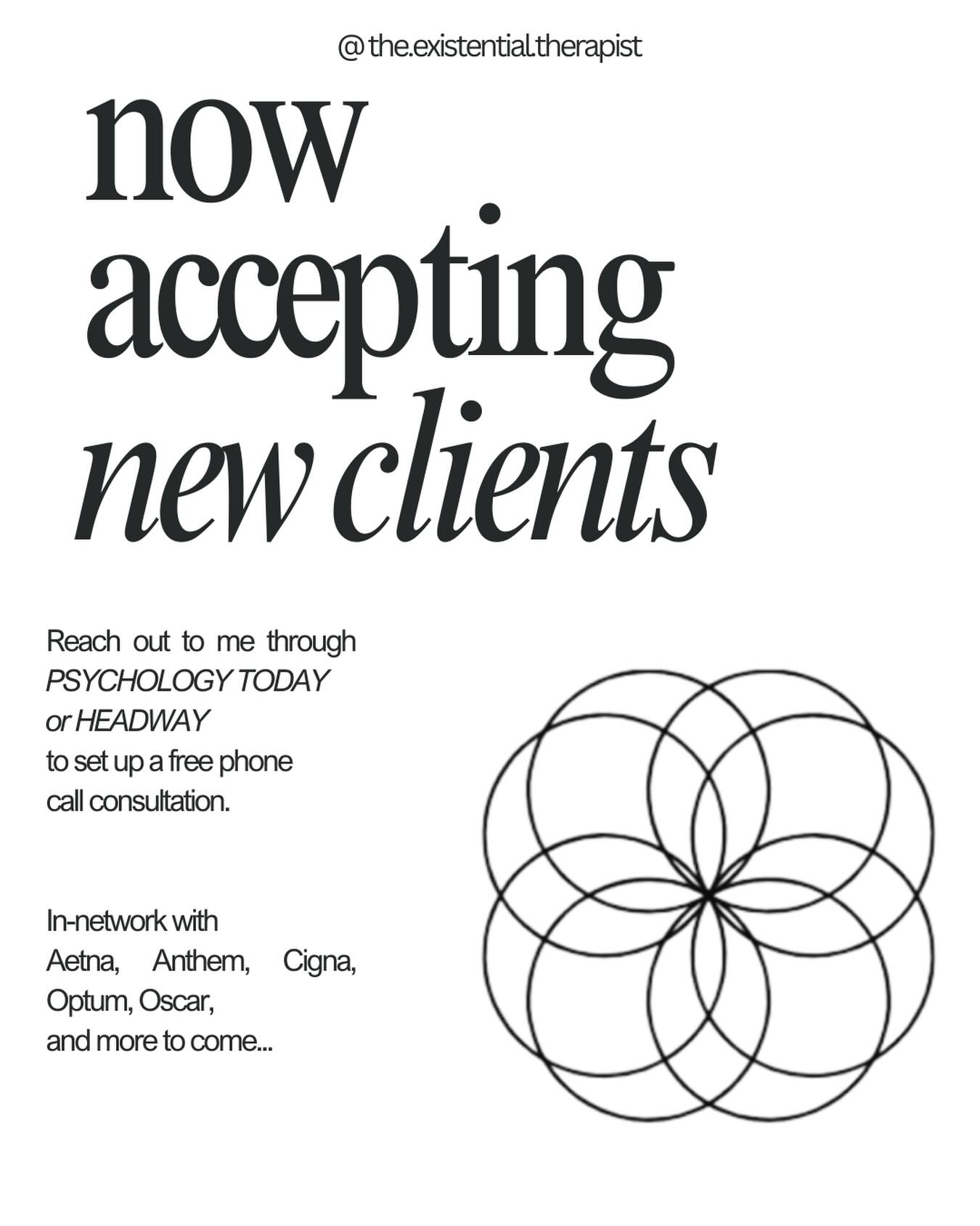 Pleased to announce I am officially flying solo in my own private practice! Thank you to my friends & loved ones who supported me on this journey 🤍🕊️