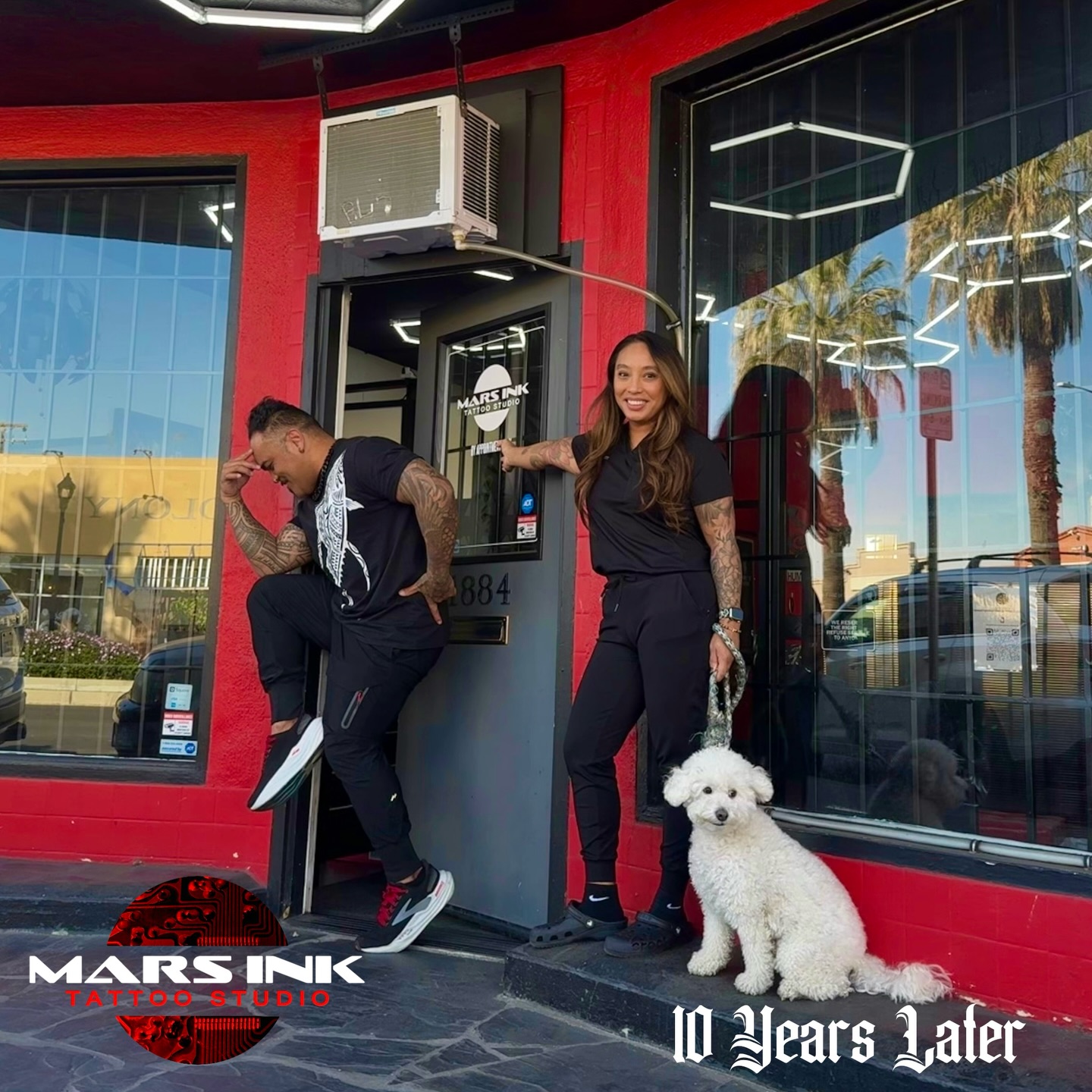 🎉10 years ago, MARS Ink Tattoo Studio started with a vision, a dream, and a whole lot of heart. Today, we celebrate a decade of art, resilience, growth, and community.
To every client who has trusted us with their stories, their milestones, their healing, and their self-expression …thank you. Whether you came from down the street or across the map, you became part of the MARS Ink family. You’ve ridden with us through every high, every challenge, and every season of change while we fought to keep our doors open and our passion alive. We are forever grateful for you.
A special thank you to Lalo for the last 5 years with us. Watching you grow as a tattoo artist has been an honor. We were proud to be part of the foundation of your tattooing career, and we are even prouder to watch you step into your next chapter. You are incredibly talented, and we will always be in your corner, cheering you on and supporting you.
From the bottom of our hearts, thank you for 10 unforgettable years. Here’s to the art, the memories, and the many years still to come.
With gratitude,
MARS Ink Tattoo Studio - Mike & Cyn♥️🖤
📍1884 W San Carlos St.
San Jose, CA 95128