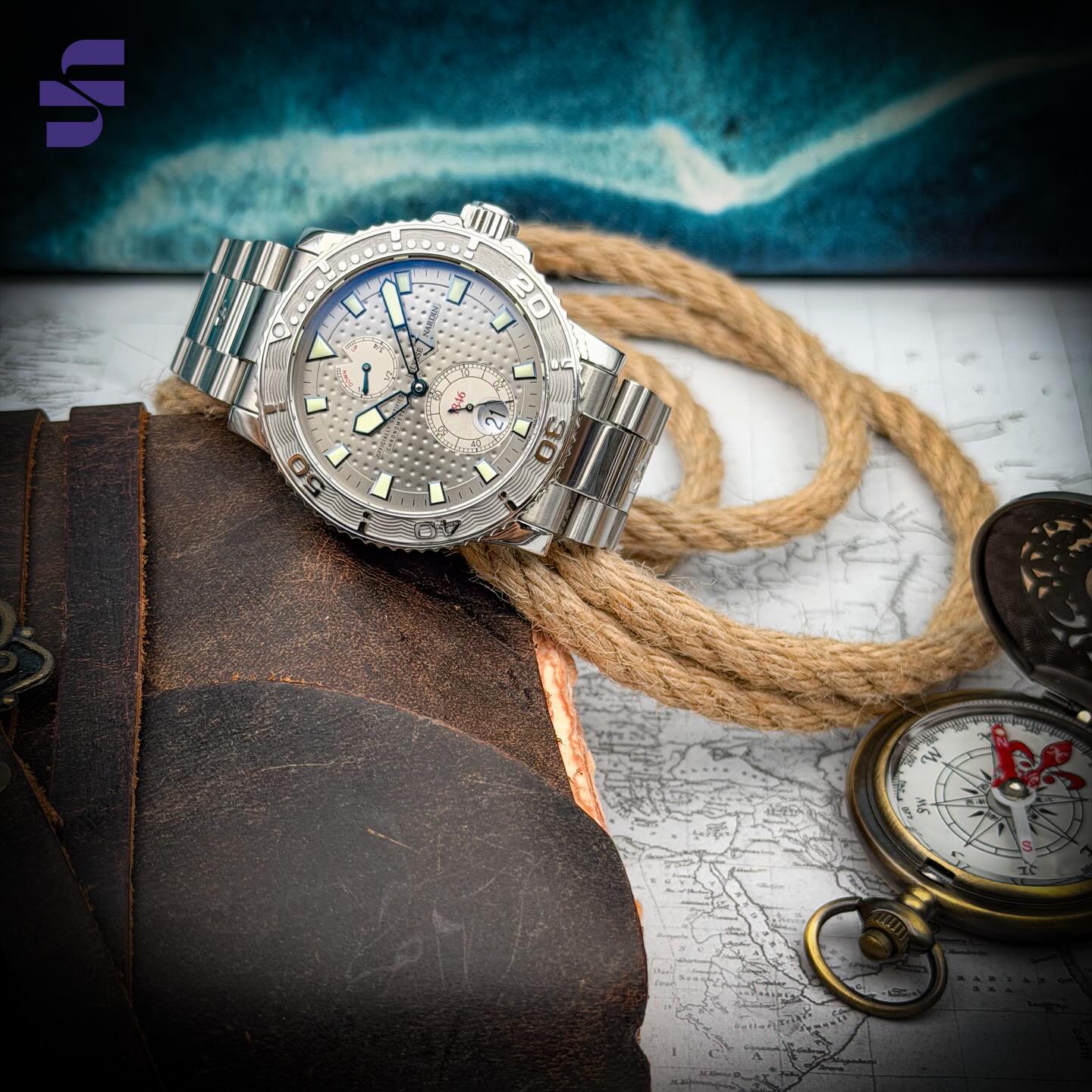 AVAILABLE - The Ulysse Nardin Maxi Marine Diver 263-33 blends true maritime heritage with bold, modern execution. Known for its close ties to naval chronometry, Ulysse Nardin brings that legacy to life here in a robust diver that feels purposeful, distinctive, and unmistakably high horology.