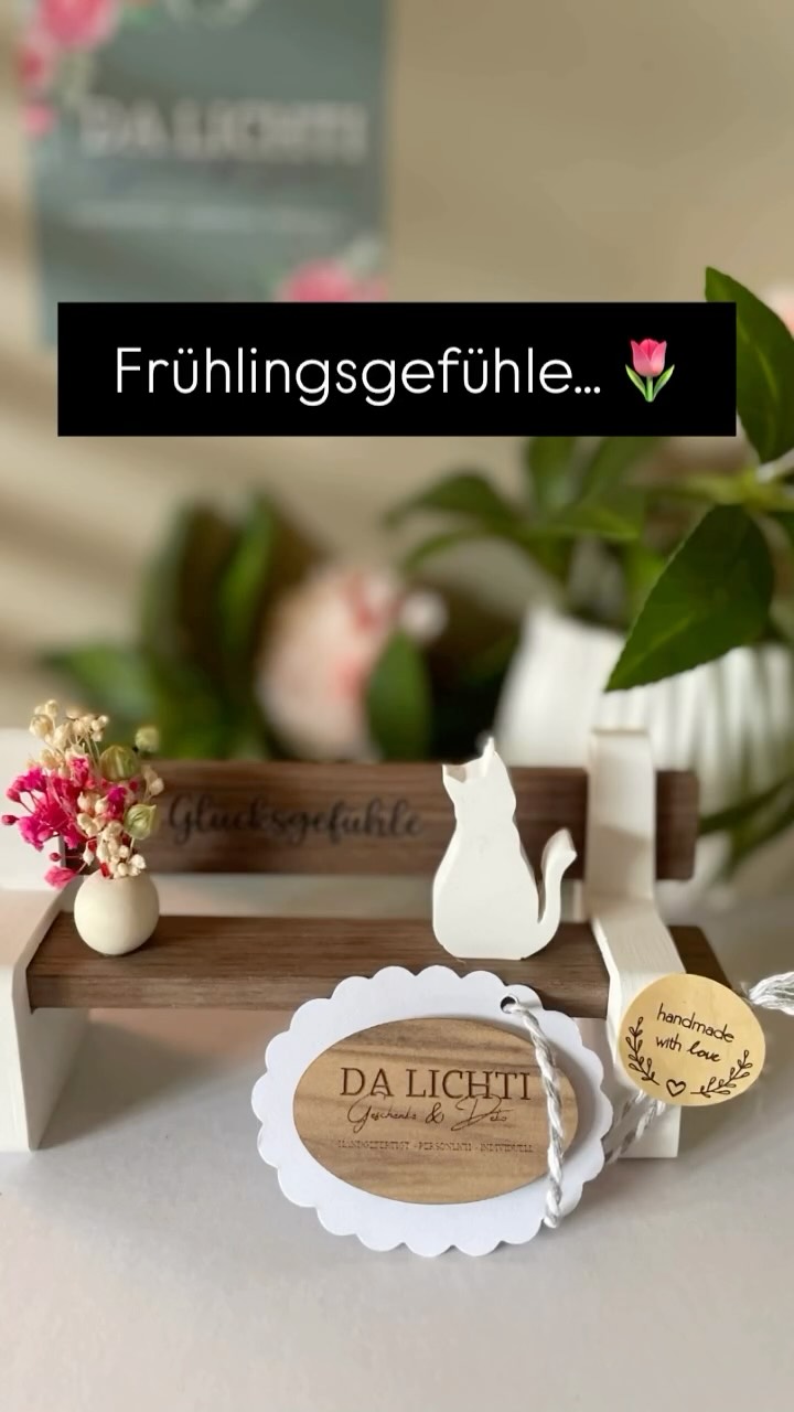 #geschenkideen #dalichti #handmadewithlove #personalisiertegeschenke #frühling