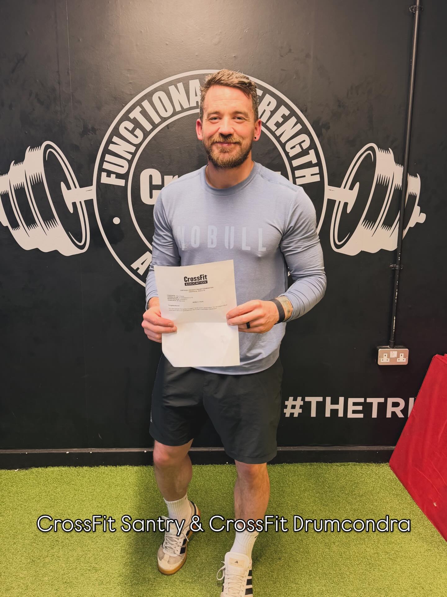 🎉CONGRATULATIONS COACH GARY 🎉
Today our chief in charge, Coach Gary, passed his CrossFit Level 3 (CF-L3) exam 👏
For anyone who doesn’t know – this is one of the hardest qualifications to achieve in the CrossFit coaching world.
It requires years of experience, in-depth practical knowledge, advanced coaching ability and a seriously tough exam.
There are only a handful of coaches in the entire country who hold this certification – and we’re proud to say our head coach is now one of them.
So if you’ve seen Gary tucked away in corners of the gym for the last month with books and notes, now you know why 📚😅
We are beyond proud of you for:
• always leading by example
• setting a far above-average standard
• constantly raising the bar for our coaching team
• and somehow staying ridiculously fit while doing it all
That’s the kind of leadership and commitment our members benefit from every single day.
Well done Coach G – fully deserved.
Want to join a gym with industry-leading coaches who are constantly invested in upskilling and getting better for YOU?
Come see what real coaching looks like 👊
📍 CrossFit Santry
Unit 9C, Santry Hall Industrial Estate, D09 X63C
📍 CrossFit Drumcondra
3A St George’s Avenue, Drumcondra, D03 RH36
#TheTribe #CrossFitCoach #CFLevel3