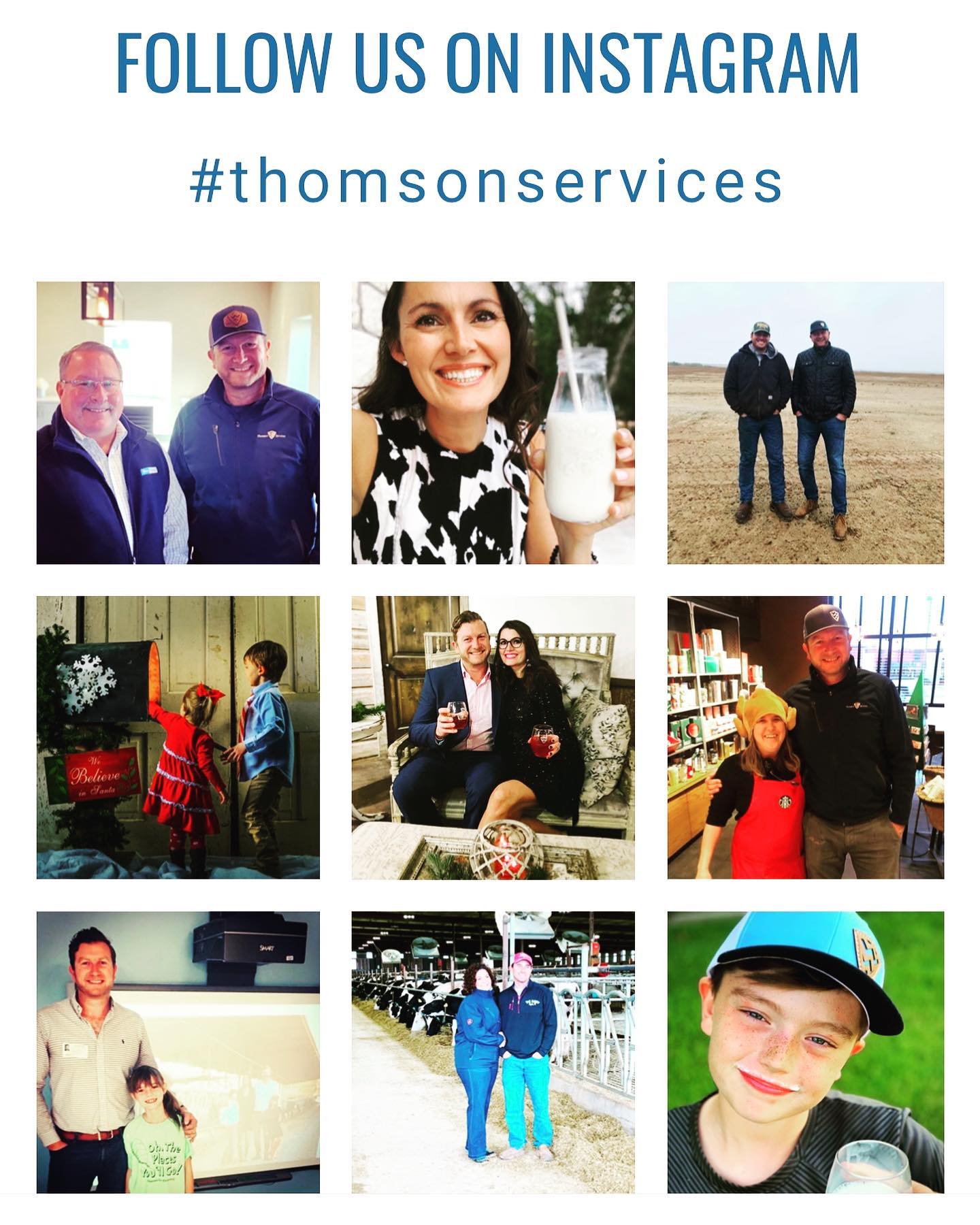 Want to see what Thomson Services is up to? Follow us on Instagram! #thomsonservices