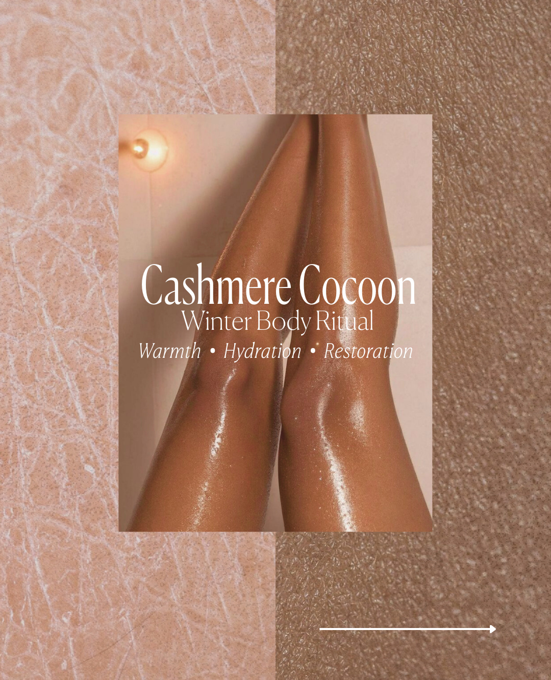 Winter calls for softness — and a little self-love 🤍🥰
If dry, itchy, tight, or crepey winter skin has been getting you down, Cashmere Cocoon was created for you.💝
Our signature winter body ritual is designed to warm, nourish, and cocoon you in comfort from head to toe. From infrared heat to warm sesame oil and grounding scalp massage, every detail is chosen to restore moisture, support your skin barrier, and help you feel deeply cared for.
Consider it a love note to your body this season — 90 minutes of deep care, quiet restoration, and lasting hydration.💌
💬 Comment WINTER for the link to book or book online at thespacespa.com/specials