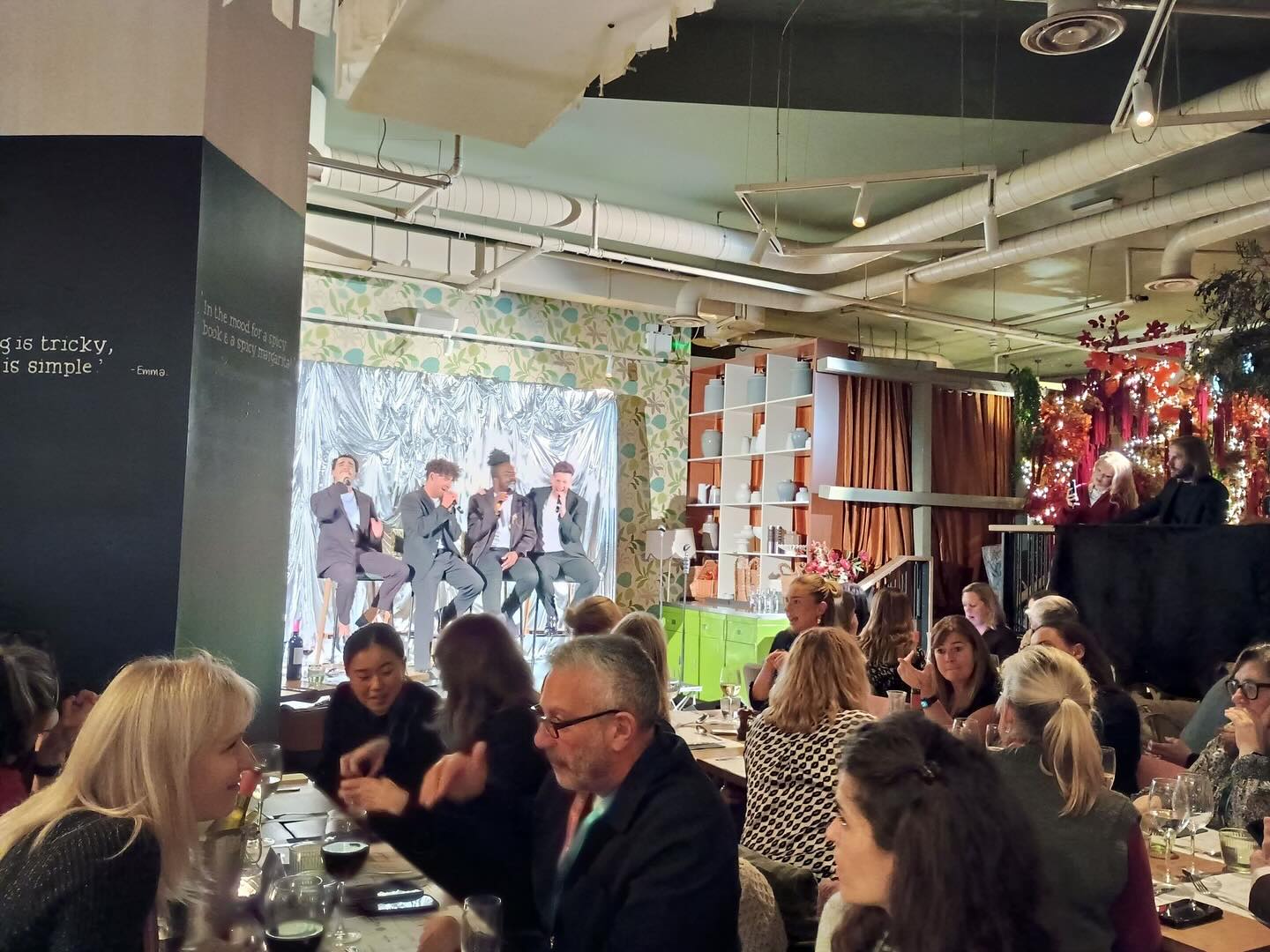 Gillian had a wonderful evening at Hotel Republic’s showcase where she met representatives from their collection of stunning hotels.
The evening was topped off with dinner and entertainment where she sang her heart out to boyband hits.
If you are looking for a venue or full event management service, do get in touch.