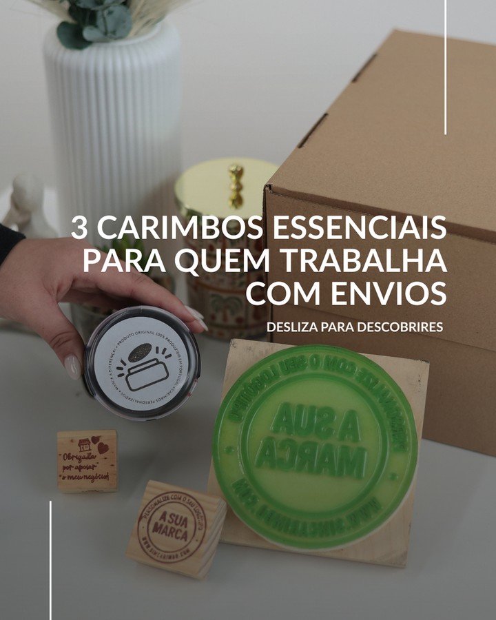 Nem sempre é preciso complicar.
Nos envios, os detalhes certos fazem o trabalho por ti.
⠀⠀⠀⠀⠀⠀⠀⠀⠀⠀
Que carimbo não pode faltar nas tuas encomendas? 👇