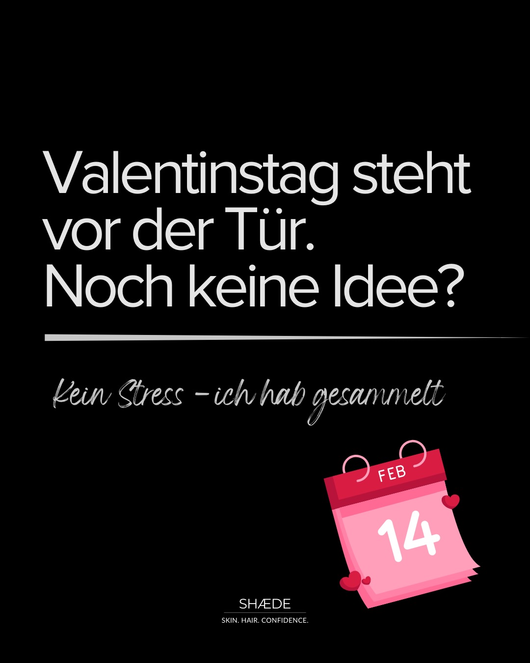 Noch eine Woche bis Valentinstag.
Und falls du gerade denkst:
„Ich hab absolut keine Idee.“
→ Deshalb hab ich gesammelt.
Es geht nicht um größer, teurer, lauter.
Sondern um aufmerksam.
Um gesehen.
Um gemeint.
Manchmal ist das beste Geschenk kein Gegenstand,
sondern Zeit, Pflege, Berührung oder etwas, das länger bleibt als Blumen.
Für alle, die keine Lust auf Kitsch haben
und trotzdem nicht mit leeren Händen dastehen wollen.
Schau rein.
Vielleicht klickt’s bei einer Idee.
🤍
Was bedeutet Valentinstag für dich?
#valentinstag #geschenkidee #potsdam