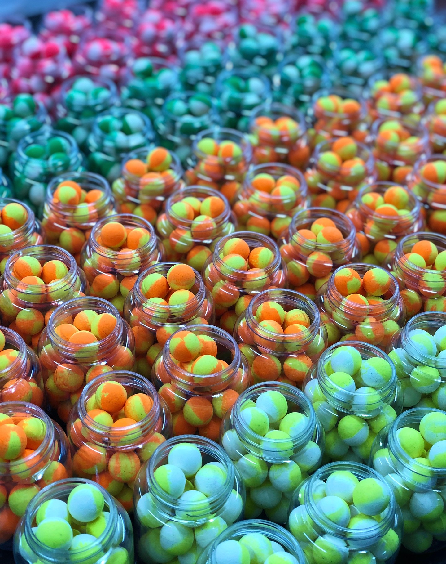 Pop Ups Galore #carpballs #hookbaits #popups #carpfishing #twotone #fluoro