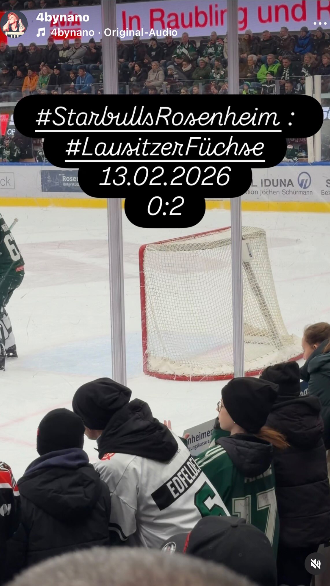 #StarbullsRosenheim : #LausitzerFüchse
13.02.2026
0:2