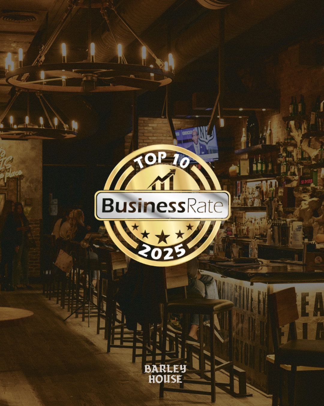 We are honored to receive Google's Top 10 Business Rate 2025 for Downtown Cleveland!
This recognition is a reflection of our guests’ continued support and the dedication of our incredible team who make Barley House what it is.
#barleyhousecle #cleveland #barleyhousecle #award