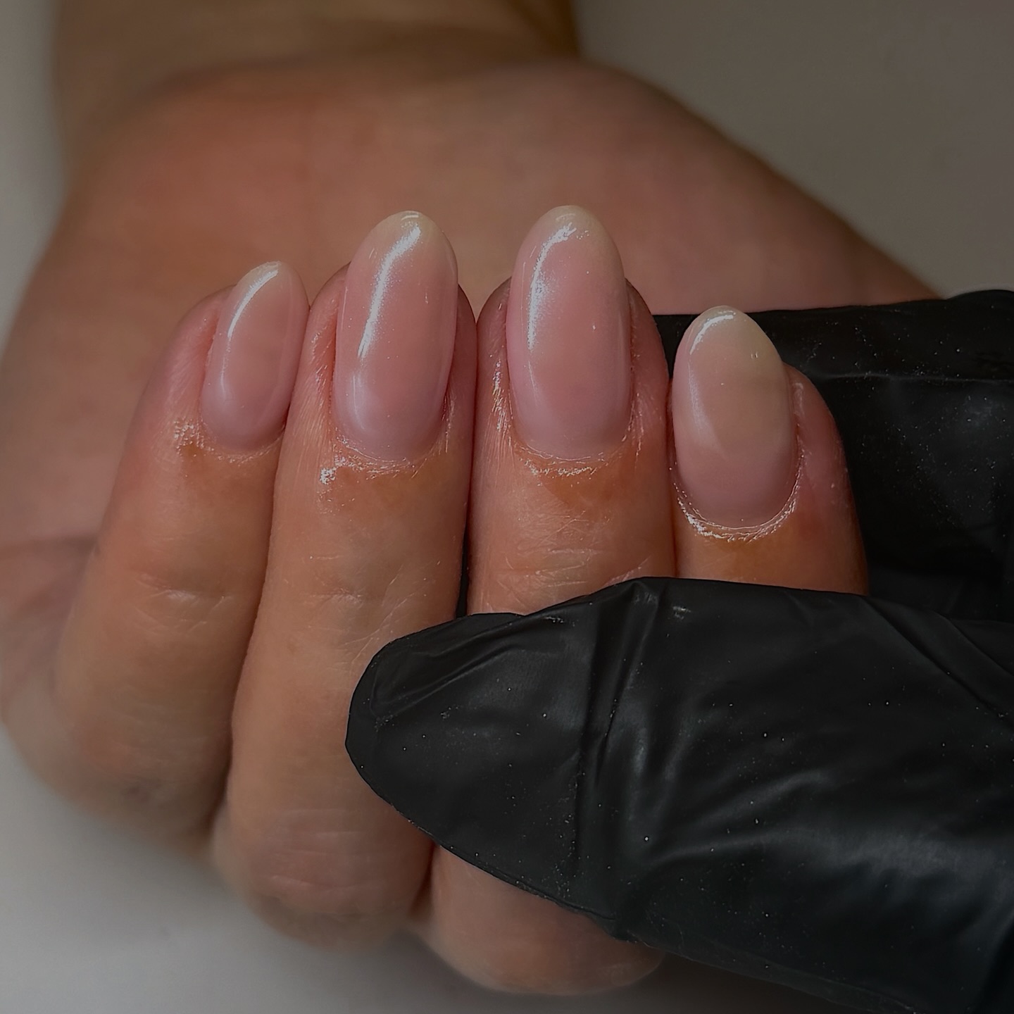 Natural shiny #nails 💌💌