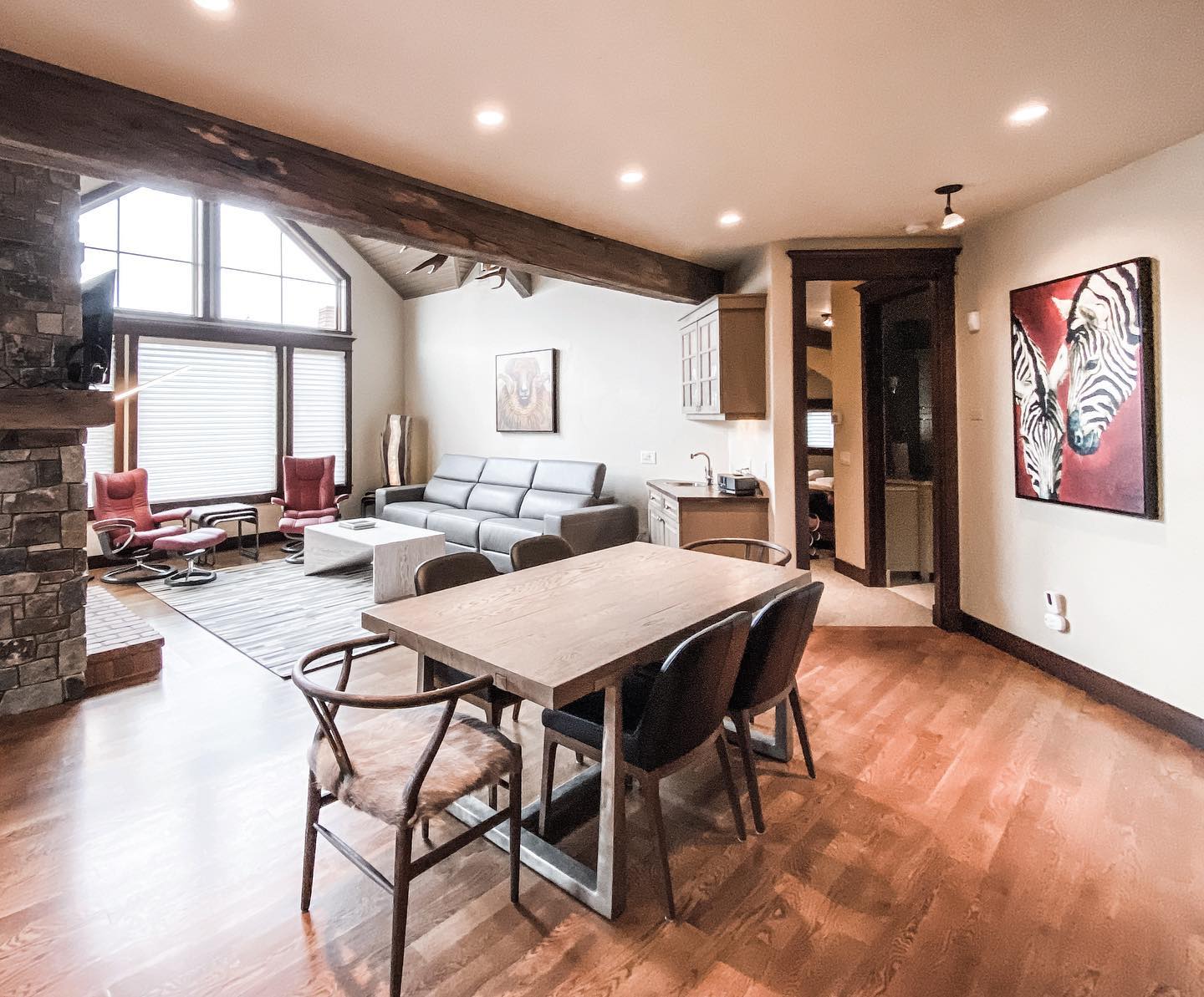 New year. Fresh new face. This river-front home in Bigfork, MT is nestled between the beautiful Swan Mountain Range and Flathead Lake; it’s a perfect balance of mountain and modern flowing in harmony. (Our last touches aren’t even in yet!) #happynewyear #liveinbalance #interiordesign #strongholddesign #bigforkmontana #flatheadvalley #swanmountains #swanriver #flatheadlake #flatheadliving