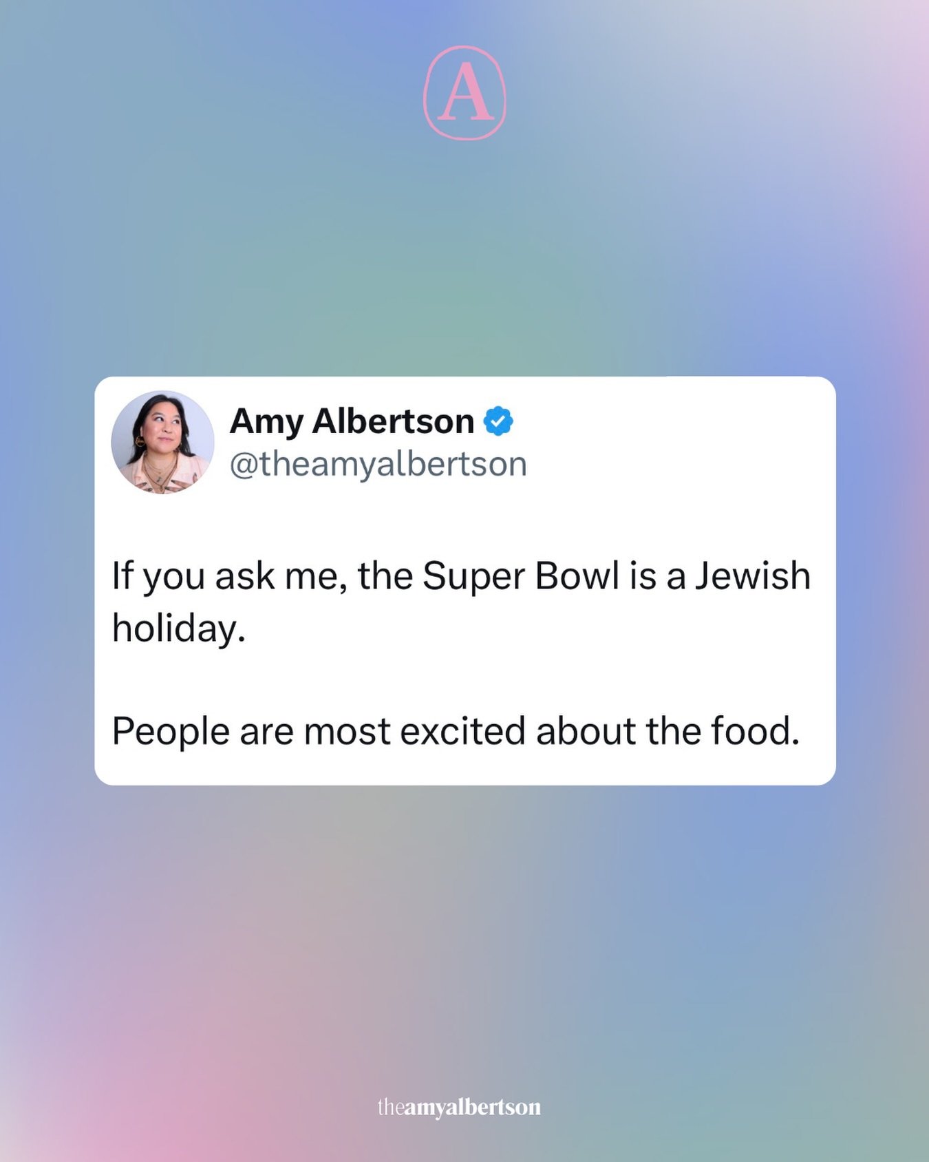 Ok, and Bad Bunny…
#superbowlsunday #badbunnybaby