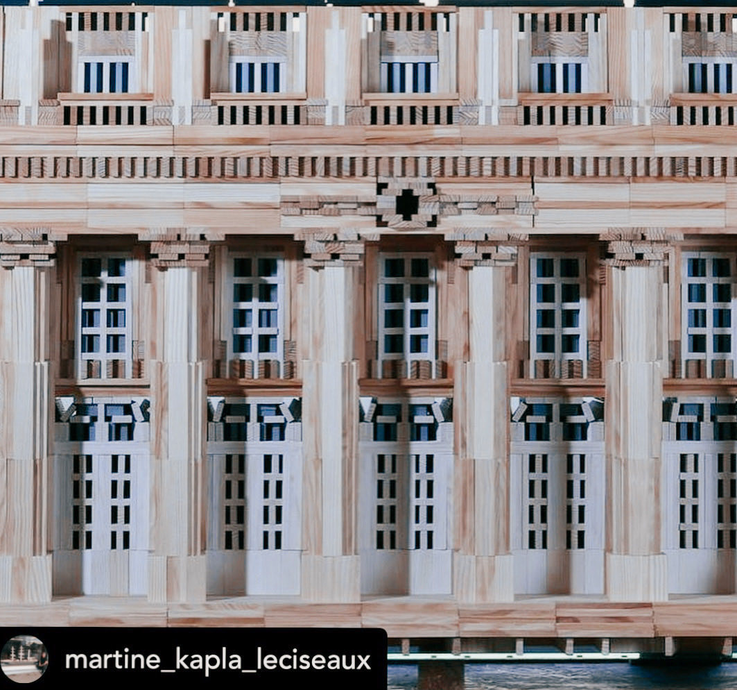 Some knows how to take kapla building to the next level!!! 👏