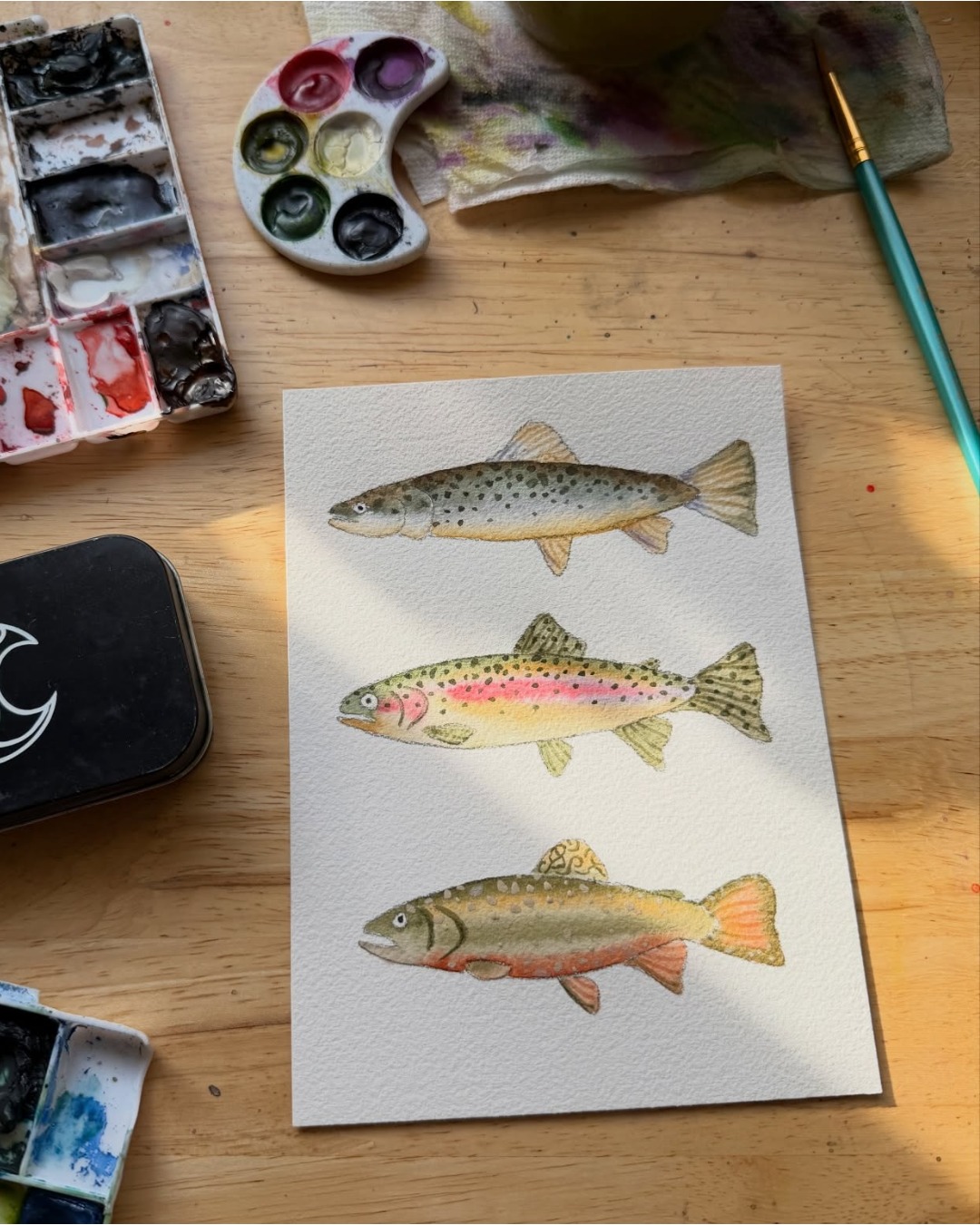 Paint night, but make it Idaho. Join local artist Kaylee for an evening of watercolor as you bring a vibrant Idaho trout to life. Your trout comes pre-sketched, so you can focus on blending, layering, and learning the techniques that make those colors pop.
Come solo or bring a friend.
Leave with something you made.
Monday, February 23rd • 6 to 8 p.m.
Visit warehouseboise.com for tickets or click the 🔗 in bio
Presented by Moonstruck Creations