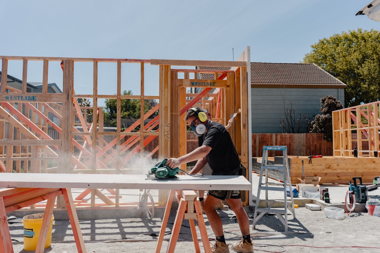 New year -New site 🔨 The boys at Vogel street enjoying the sun ☀️ Nothing like a clean slab - new frames and a bit of Hebel 🔥 www.jcconstruction.co.nz
#nzbuild #chchbuilders #newbuild