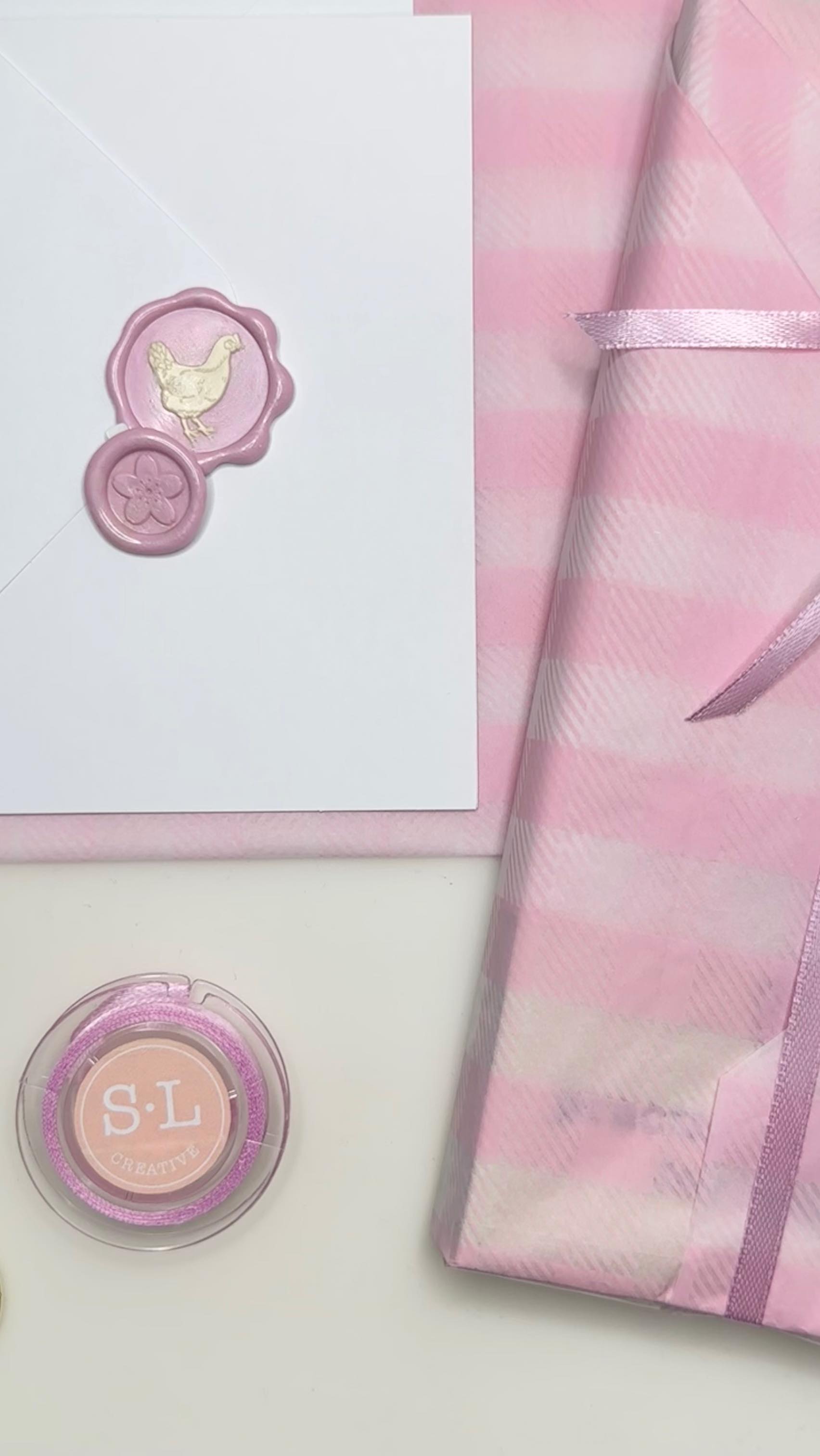 One way to use our gift wrapping bundle!
‘Country Homestead’ is a personal favourite of mine, and it's easy to see why - the scallop finish on the wax seals is like a Best in Show ribbon! I’m obsessed!
At SLC, we’re passionate about making gifting fun and effortless, which is why we’ve curated these bundles with everything you need, including a pair of scissors.
Head over to explore our range and don’t forget, you get free postage on all bundles!
#LuxuryGifting #GiftWrappingBundle #WaxSeals #DIYGiftWrap #SonyaLoveCreative