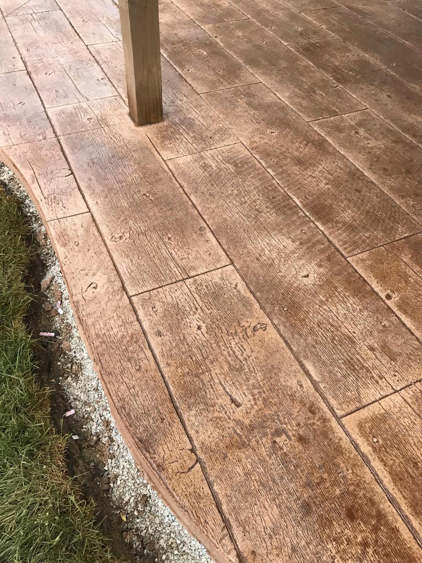 Wood plank stamped concrete brings the warmth of wood with the durability of concrete.
Perfect for patios, sidewalks, and pool decks — no rotting, no splinters, just long-lasting beauty. If you love the wood look but want something built to last, stamped concrete is a game changer.
Ready to upgrade your outdoor space this season? Let’s make it happen.
#dsmhomes #concretedesign #iowaconstruction
#dsmconcreteservices #stampedconcrete