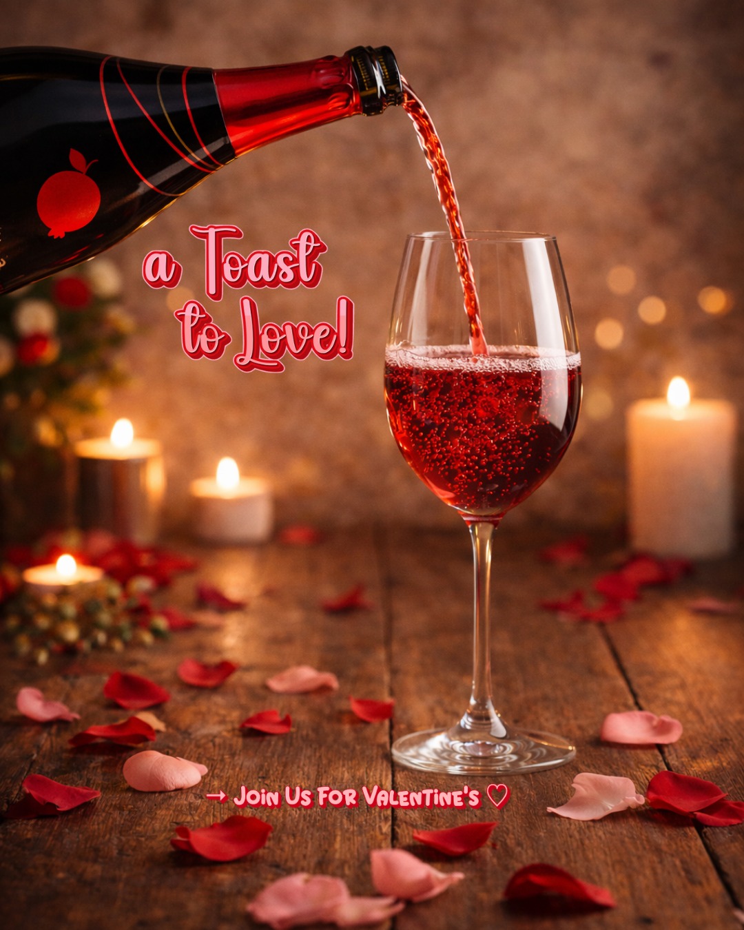 This Valentine’s, celebrate love with a little sparkle in your glass 💕
We’re offering a complimentary glass of (M)2ama® Arione Moscato Pomegranate Sparkling Wine to every guest who dines with us at ARGO. Bright pink with luminous red reflections, layered with fresh pomegranate notes and sweet caramelized hints, and finished with a beautifully balanced, persistent sweetness on the palate - it’s made for moments worth remembering.
Join us at ARGO Georgian Bar & Grill, Sukhumvit Soi 8, and let the evening unfold with warmth, Georgian flavors, and a toast to love!
Reserve your table and celebrate Valentine’s the ARGO way! | 📞 +66 88 686 4393
#ARGOBKK #ValentinesBangkok #GeorgianRestaurantBangkok #BangkokDateNight #อาหารจอร์เจีย