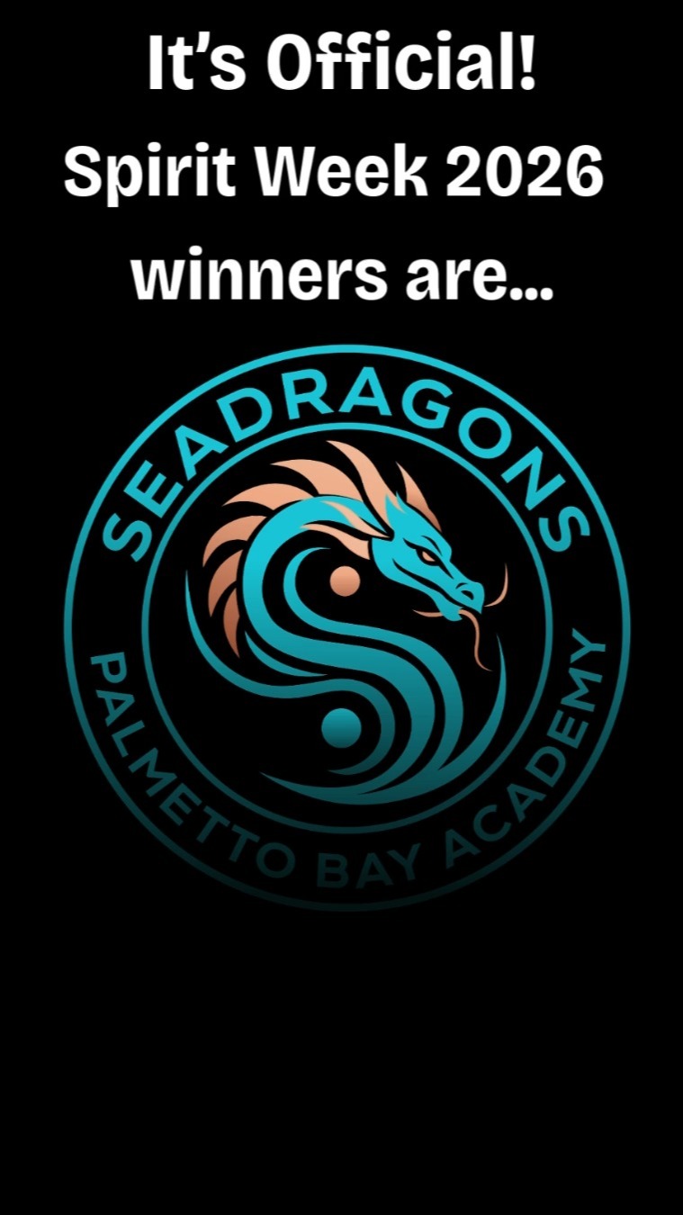 It's time to announce the Palmetto Bay Academy Schools 2026 Spirit Week winning team!