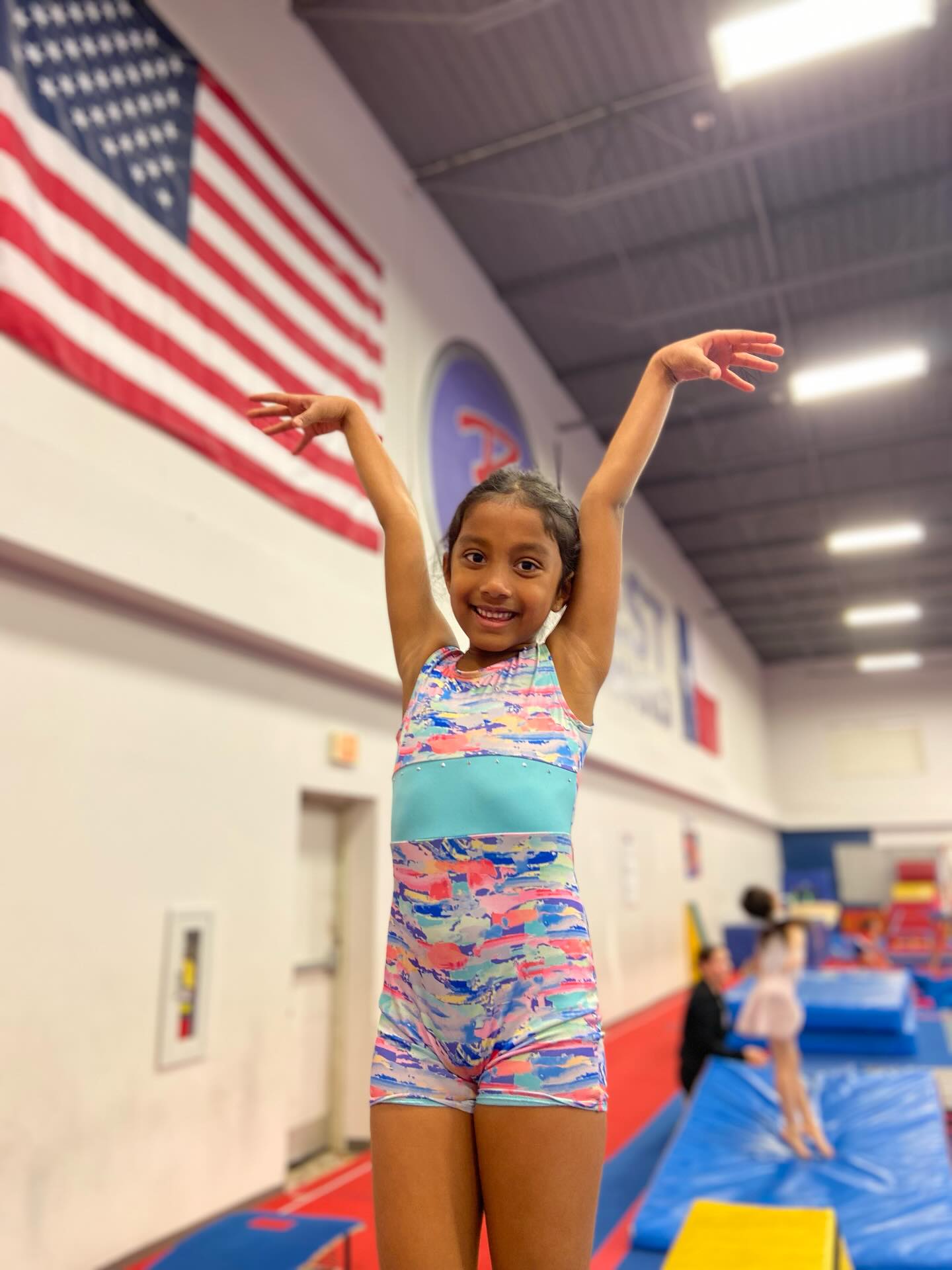 Strong, fearless, and loving every flip 🤸♀️ #BestGymnastics