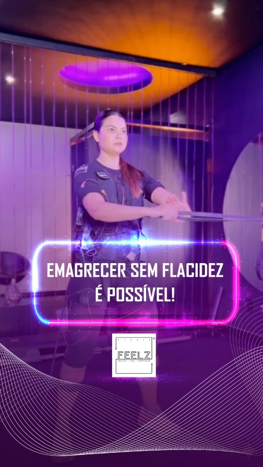 Emagrecer e não ficar flácida?
Na Feelz, isso é possível com o método certo.
Aqui, nossos treinos de Eletroestimulação Muscular de alta intensidade ajudam a:
✔ Reduzir gordura corporal
✔ Preservar a massa magra
✔ Estimular firmeza e definição
✔ Otimizar seus resultados em menos tempo
✔ Cuidar da sua saúde enquanto você emagrece
Nada de emagrecer perdendo músculo. Aqui o foco é emagrecer com qualidade e segurança!
Seu corpo merece tecnologia, acompanhamento e treino inteligente.
Não perca essa oportunidade. VEM PRA FEELZ!