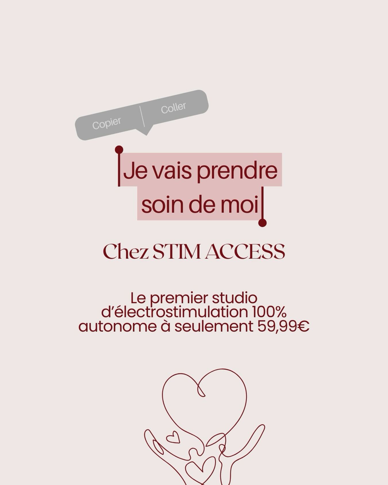 Prenez soin de vous chez STIM ACCESS 🧘🏻♀️
#electrostimulation #ems #sport