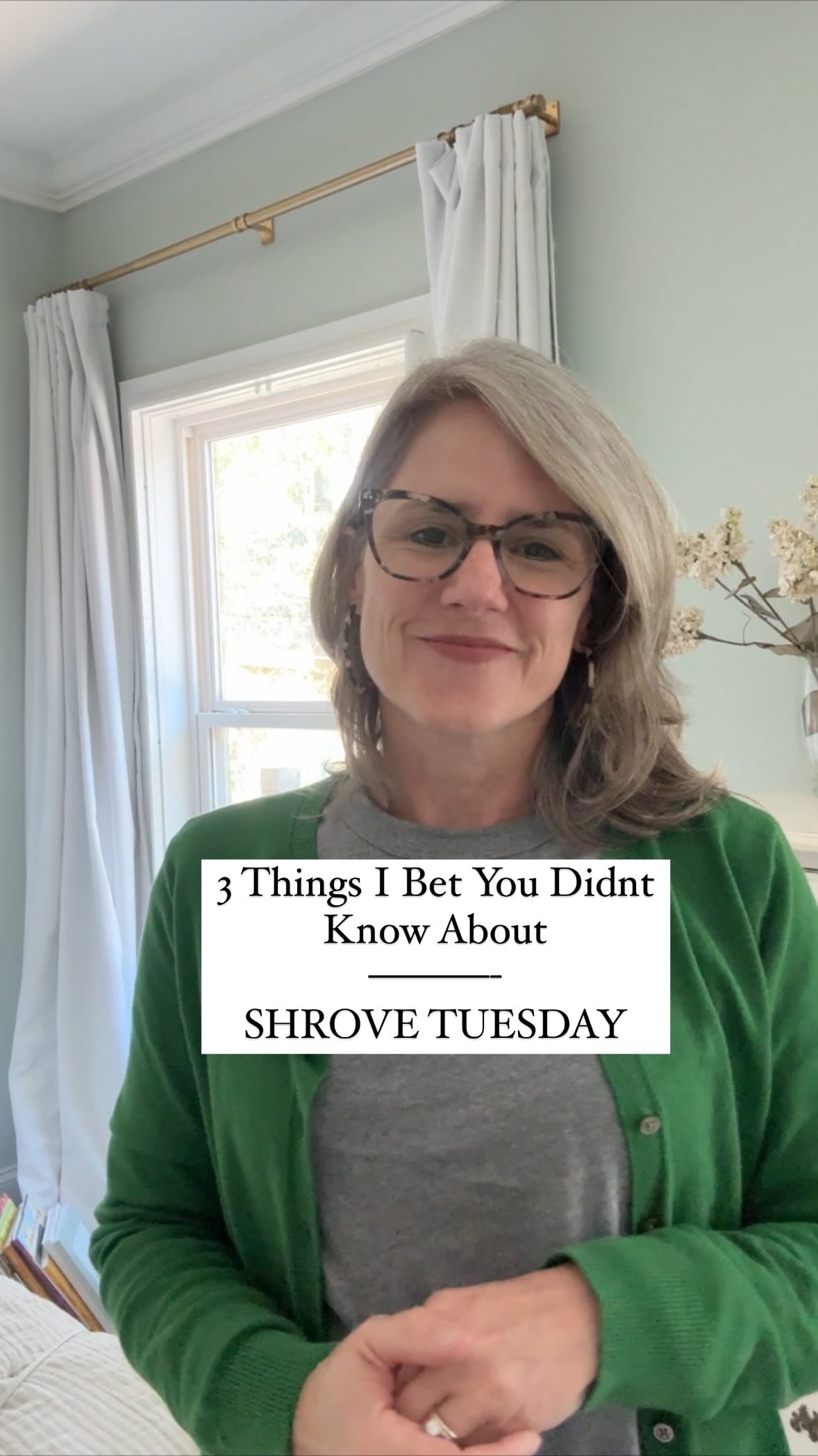 Tomorrow is Shrove Tuesday, also called Pancake Day, Mardi Gras, and Carnival. And I’m excited, not only because we will eat pancakes and King Cake but also because it means we are only a day away from Lent, my favorite liturgical season of the year!
Shrove Tuesday is such a fun day with so many cool fun facts that a lot of people don’t know about!
🥞 Comment “Shrove Tuesday” for my full post on this special day + fun and meaningful ways to celebrate it in your home!
.
.
.
.
.
#shrovetide #shrovetuesday #mardigras #mardigras2026 #fattuesday