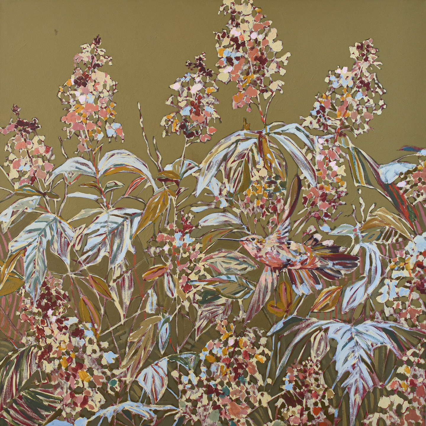 🩵 “Blue Haven” - this 36x36 is joining @carongallery this Tuesday, 2/10 , along with 6 other pieces!
#interiordesign #hummingbirdart #artist #commissionart #artforinteriors