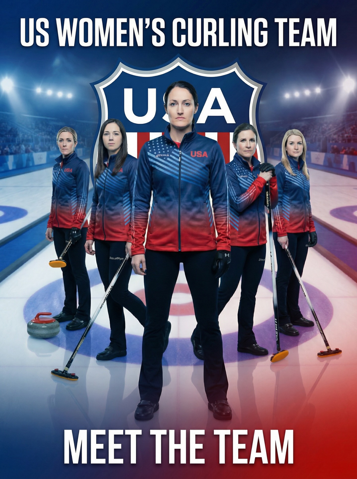 .
USA Women’s Curling Team is locked in and ready to sweep Milano Cortina 🇺🇸🧹
This squad brings precision, power, and ice‑cold strategy to the sheets. Meet the team that’s got Team USA curling on the rise.
@teamusa @usacurling
#sportingchick
#TeamUSA #USACurling #WomenCurling #MilanoCortina2026 #OlympicCurling #CurlingWomen #WinterOlympics #CurlingTeam #RoadToMilanoCortina #WomenInSports #IceSweeps #CurlingNation #TeamUSACurling #WinterGames