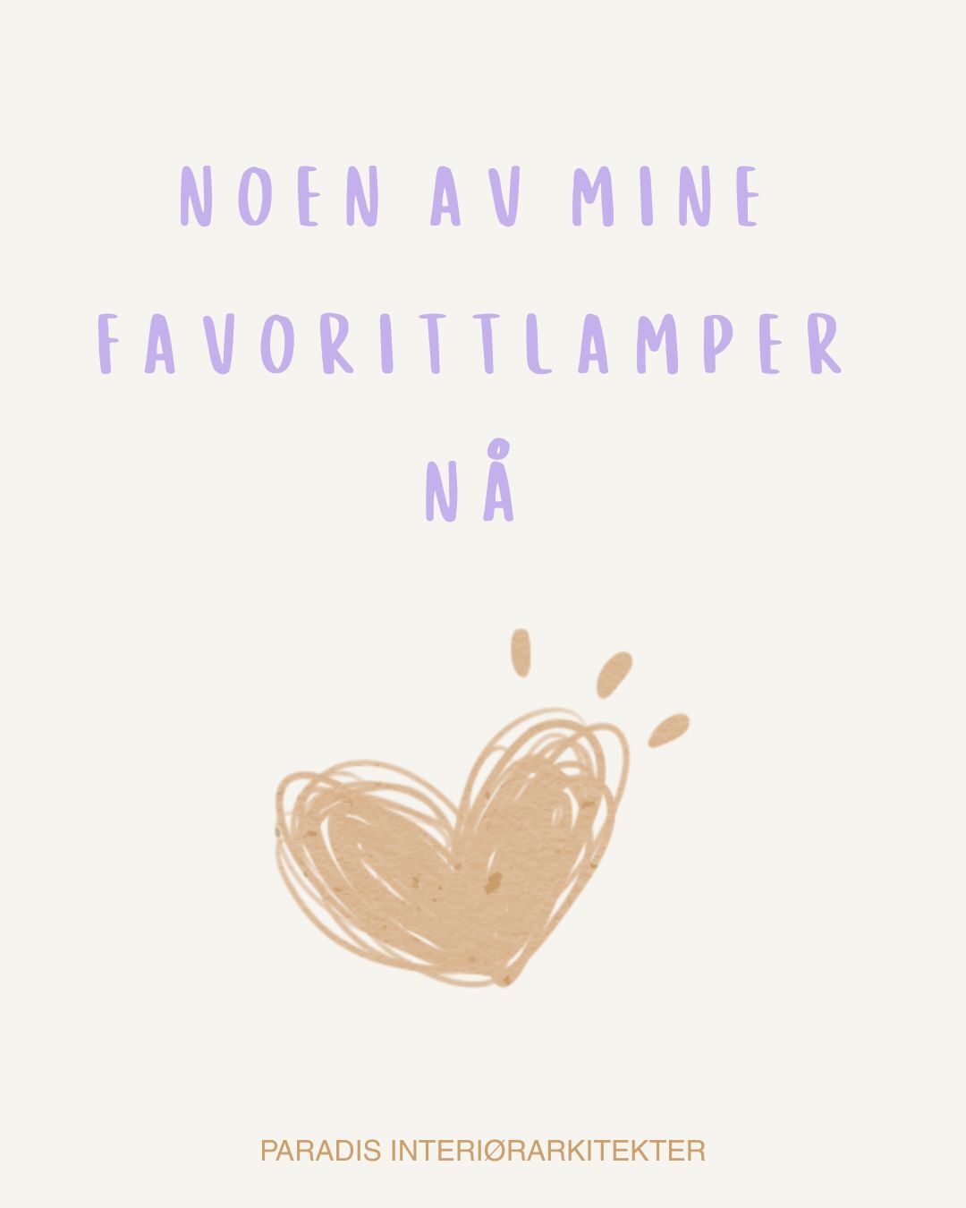 Jeg er ikke av dem som kaster meg på trender, og jeg synes masse forskjellig er fint (det er en fordel når man skal designe for mange ulike mennesker), men her er noen av mine personlige favoritter akkurat nå. Noen har jeg brukt på prosjekter og andre venter på riktige prosjekt:-).
Nytt innlegg på nettsiden: www.paradisinterior.no/tips 🤗