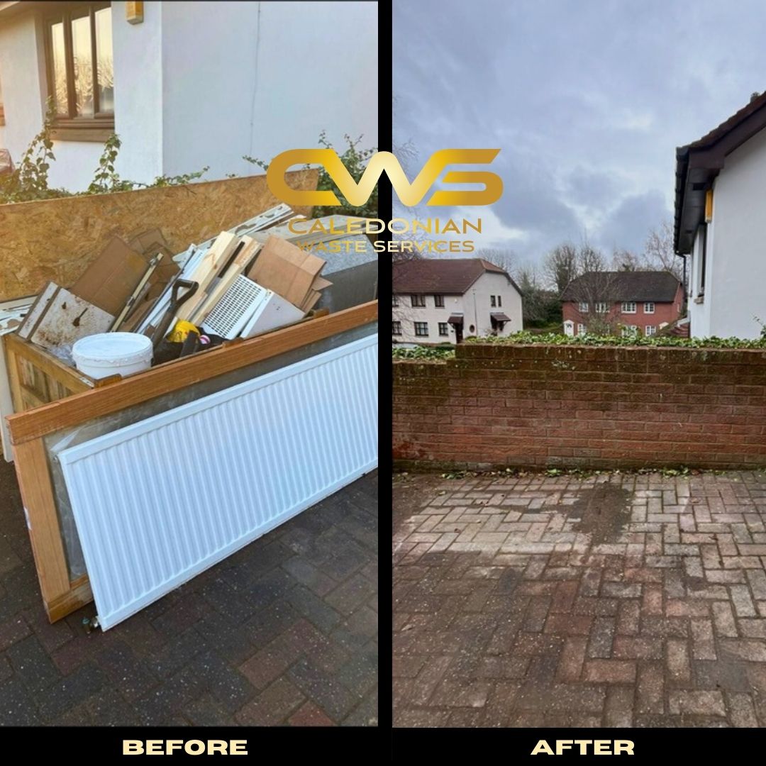 Mixed waste and an old radiator removed.
All materials collected and disposed of responsibly, leaving the area clear and usable again.
#wasteremoval #beforeandafter #edinburgh #licensedcarrier #responsibledisposal #domesticwaste #localservices