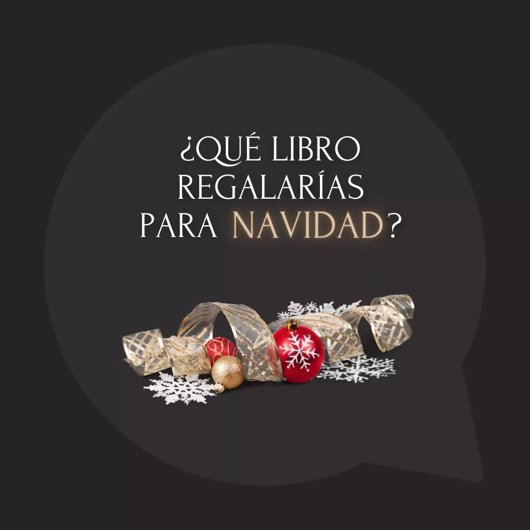¡La Navidad ya está a la vuelta de la esquina! ¿Aprovecharás estas fechas para regalar algún libro? ¿Cuál nos recomiendas? 🎅